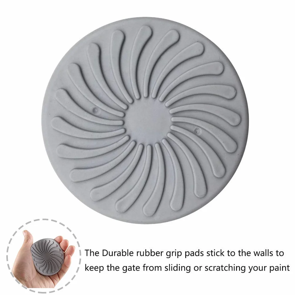 4 Pack Wandschutz für Baby Treppengitter und Türschutzgitter, Wand Saver ohne bohren zum Klemmen für Kinder Schutzgitter, Hund, Baby