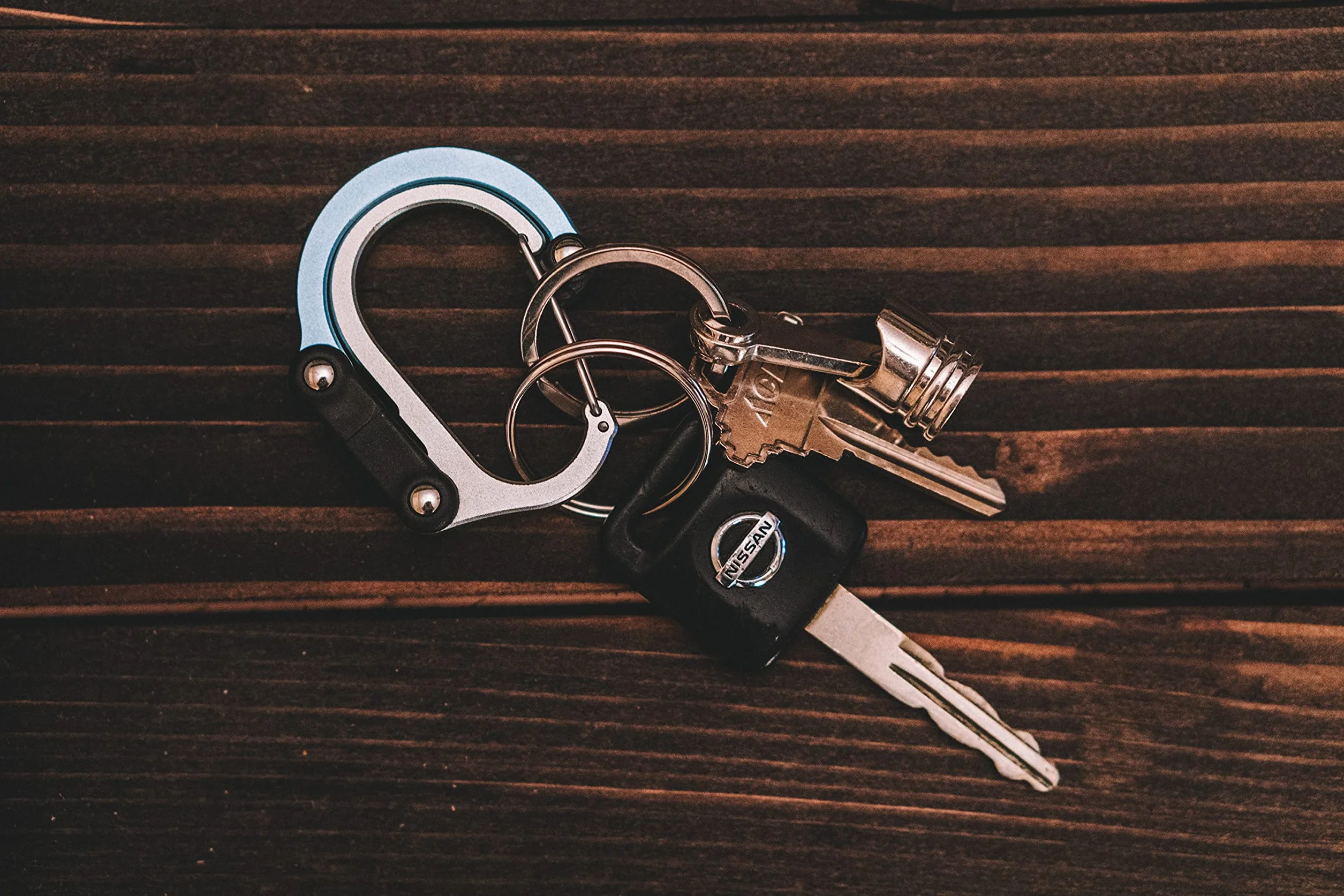 HEROCLIP Mini - Carabiner Clip And Hook, Bag, Purse, Backpack Hanger, Baby Pushchair Hook, Keyring Carabiner And Multifunction For Camping, Fishing, Hiking Or Travel, Hang Anything, Anywhere