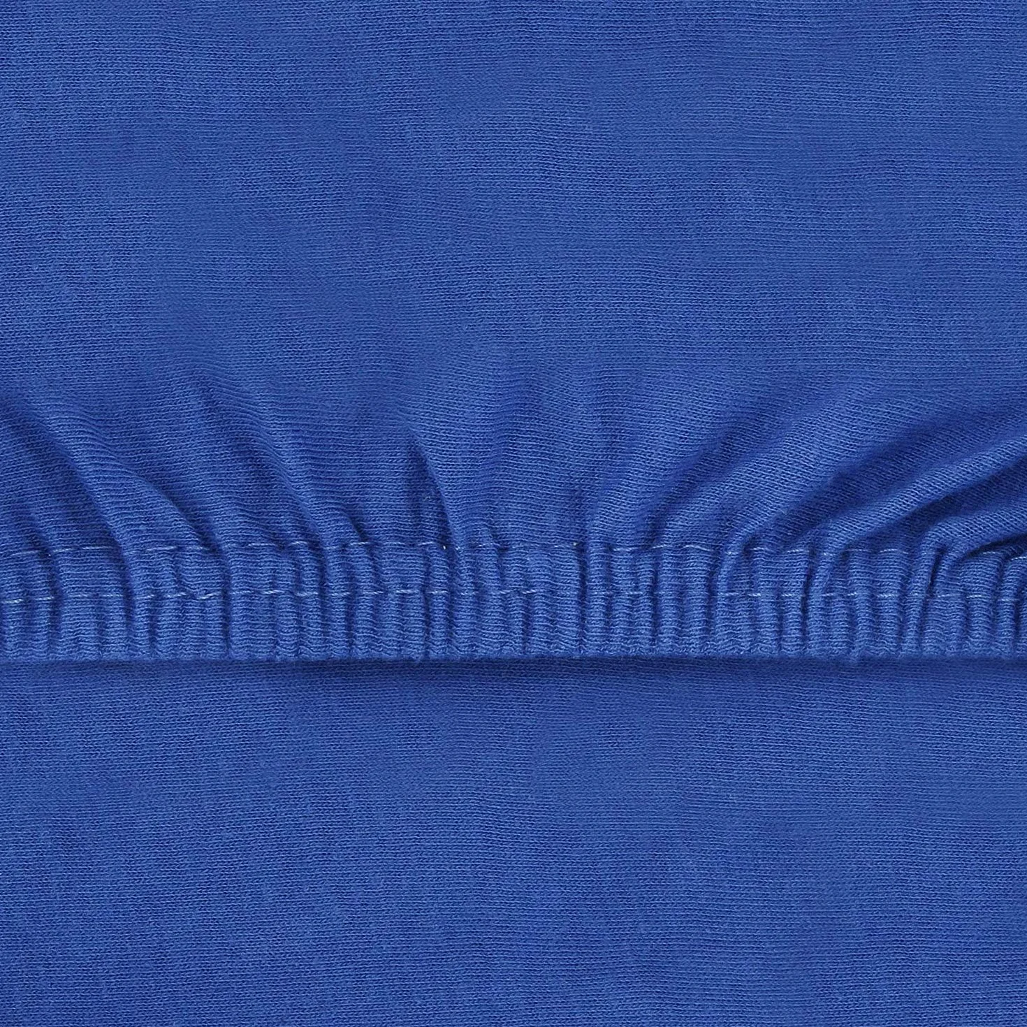 Ekonomiczny zestaw 2 arkuszy z dżerseju, 100% bawełna, na łóżko dziecięce, testowane öko Tex, różne kolory, tkanina, Royalblau/Königsblau, 70 x 140 cm