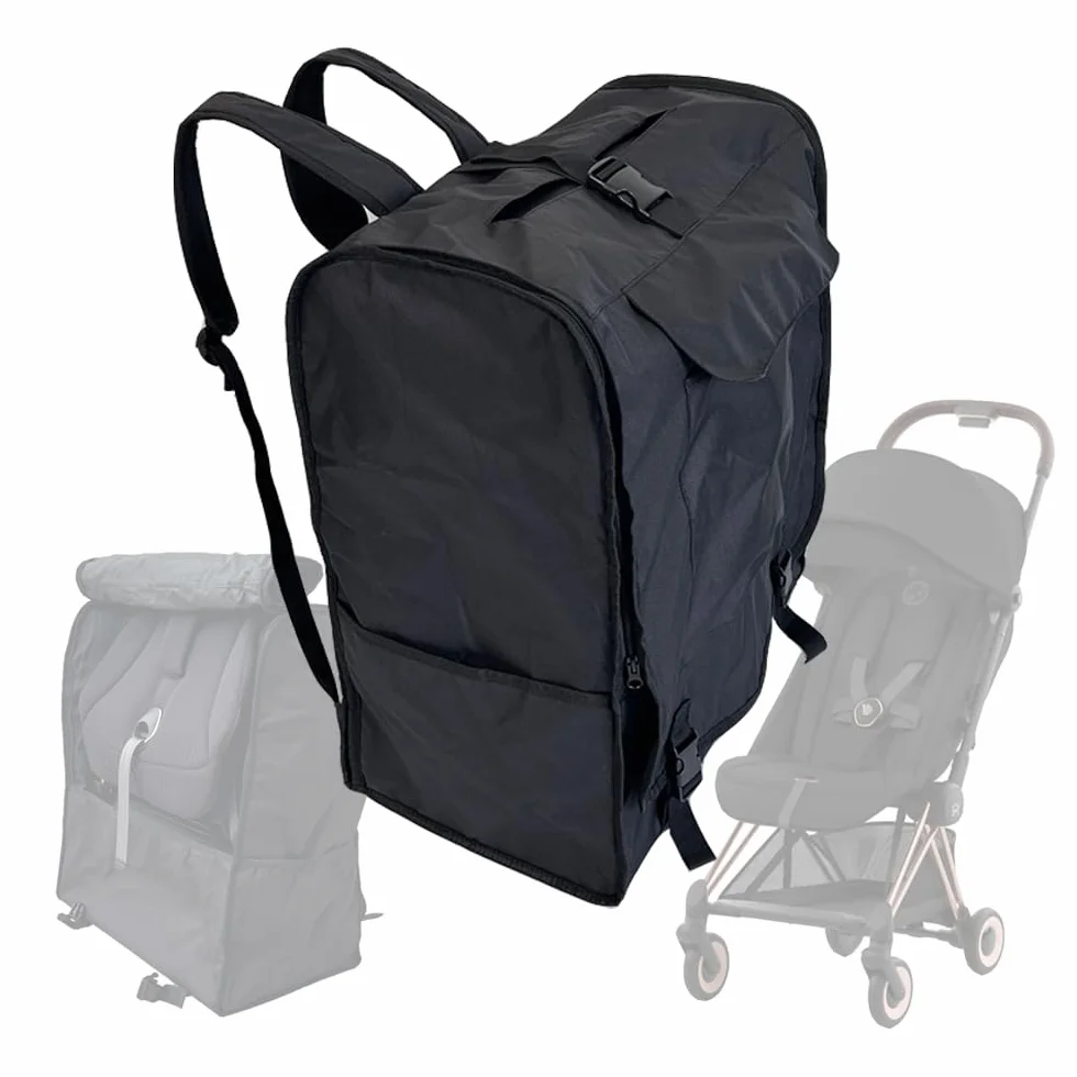 Torba podróżna do wózka dziecięcego, plecak, akcesoria do przechowywania wózków dziecięcych, kompatybilna z wózkami Cybex Coya, Beezy, Eezy Baby Carts