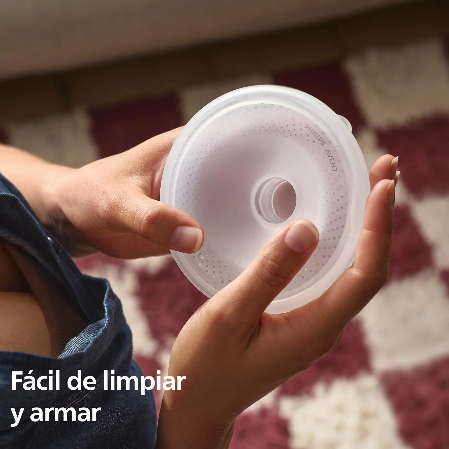 Philips Avent Dwa bezdotykowe pojemniki na pokarm, ultralekkie i przezroczyste pojemniki na pokarm do elektrycznego laktatora, 4 osłonki piersi(2× 21mm, 2× 24mm), 2 wkładki laktacyjne 19mm, SCF439/01