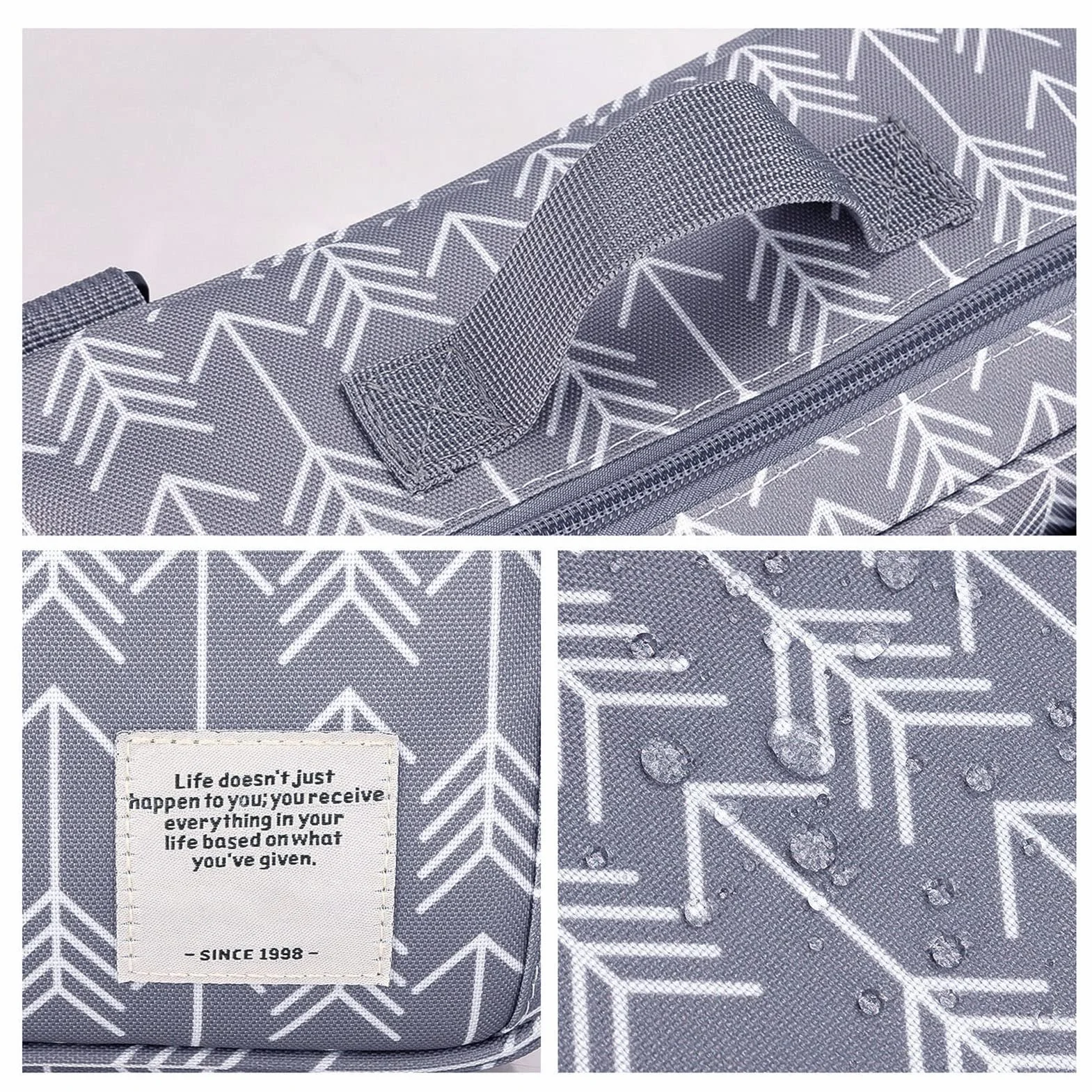 Torba na wózek dziecięcy, uporządkowane przechowywanie Torba na pieluchy dla niemowląt Duża pojemność Multi Pocket Design na krótkie wycieczki w podróży