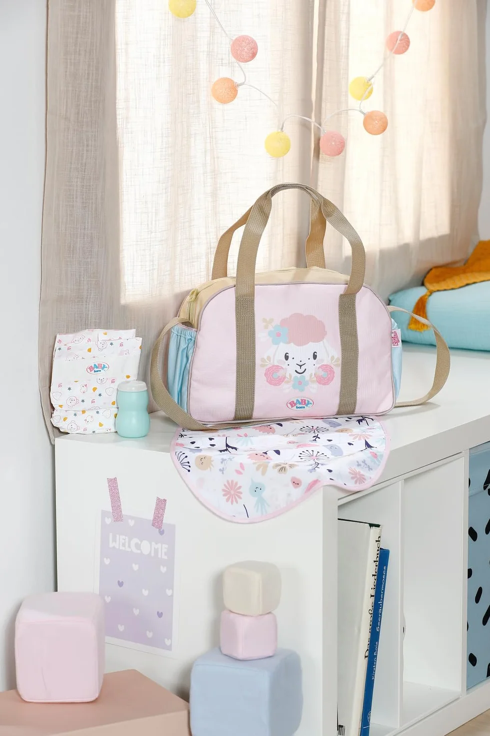 BABY Born Torba do przewijania kwiat