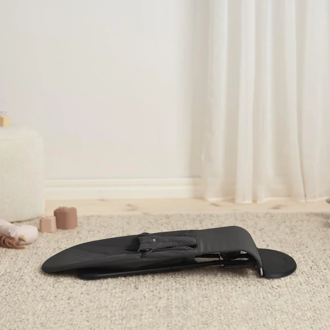 BabyBjörn Balance Soft hamak, materiał/dżersej, Tri-Fabric, ciemnoszary
