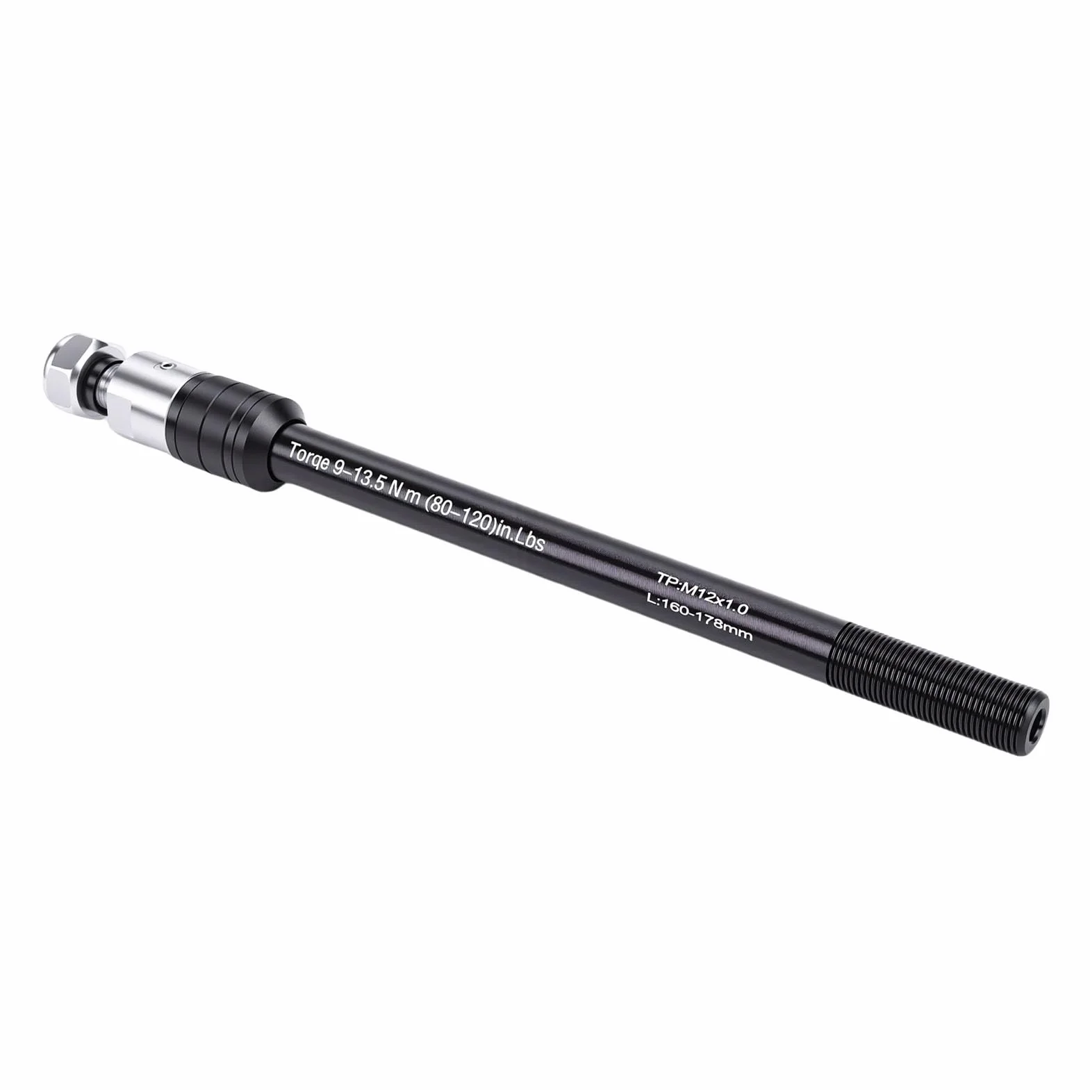 Sorandy M12 Przyczepka Rowerowa oś Przelotowa, Adapter Przyczepki Przez oś Aluminium Stal Nierdzewna, Adapter Przyczepki Rowerowej ze Stabilnym, Bezpiecznym Połączeniem do Rowerów Szosowych i