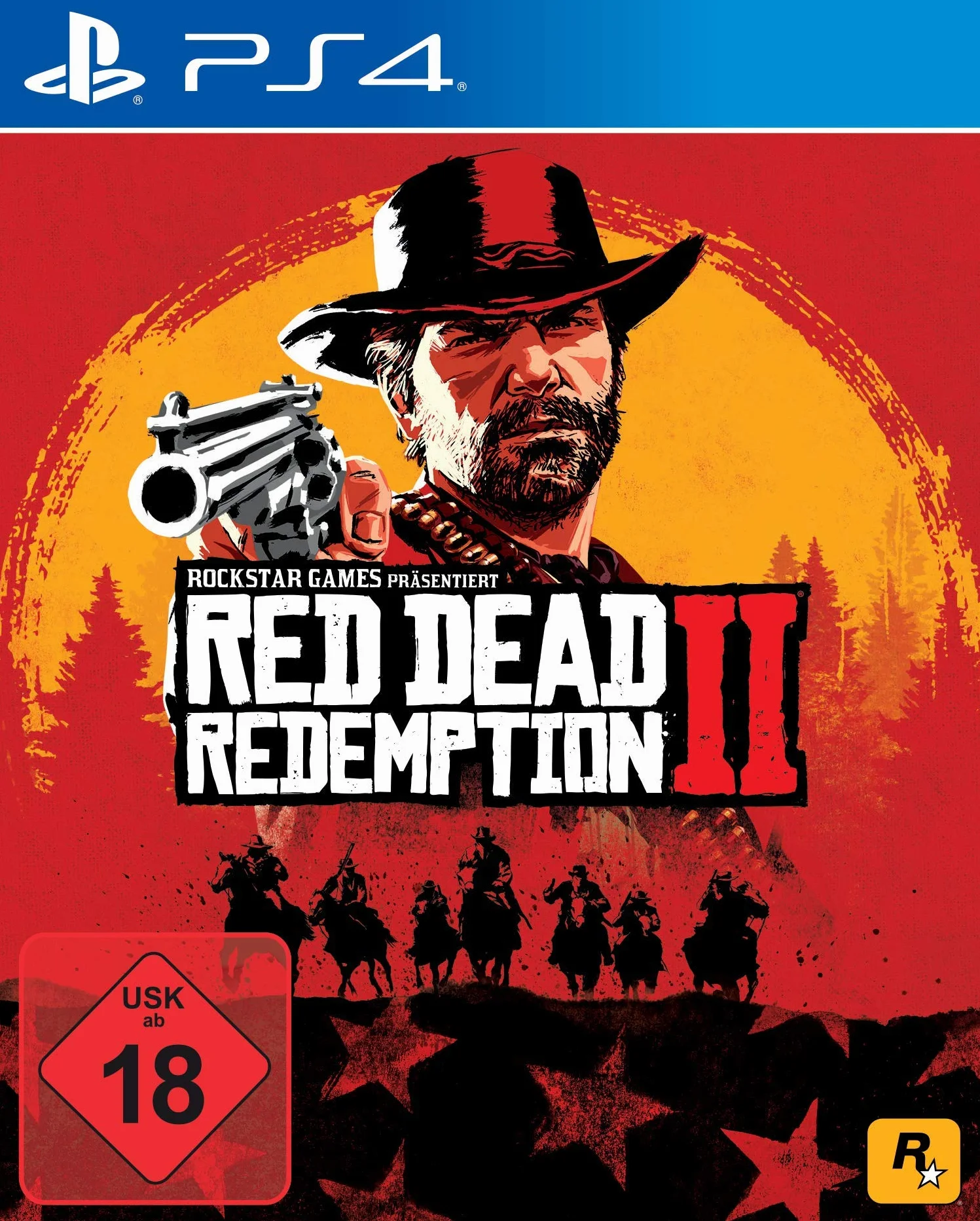 Red Dead Redemption 2 Standard Edition [PlayStation 4] dysk – wersja niemiecka