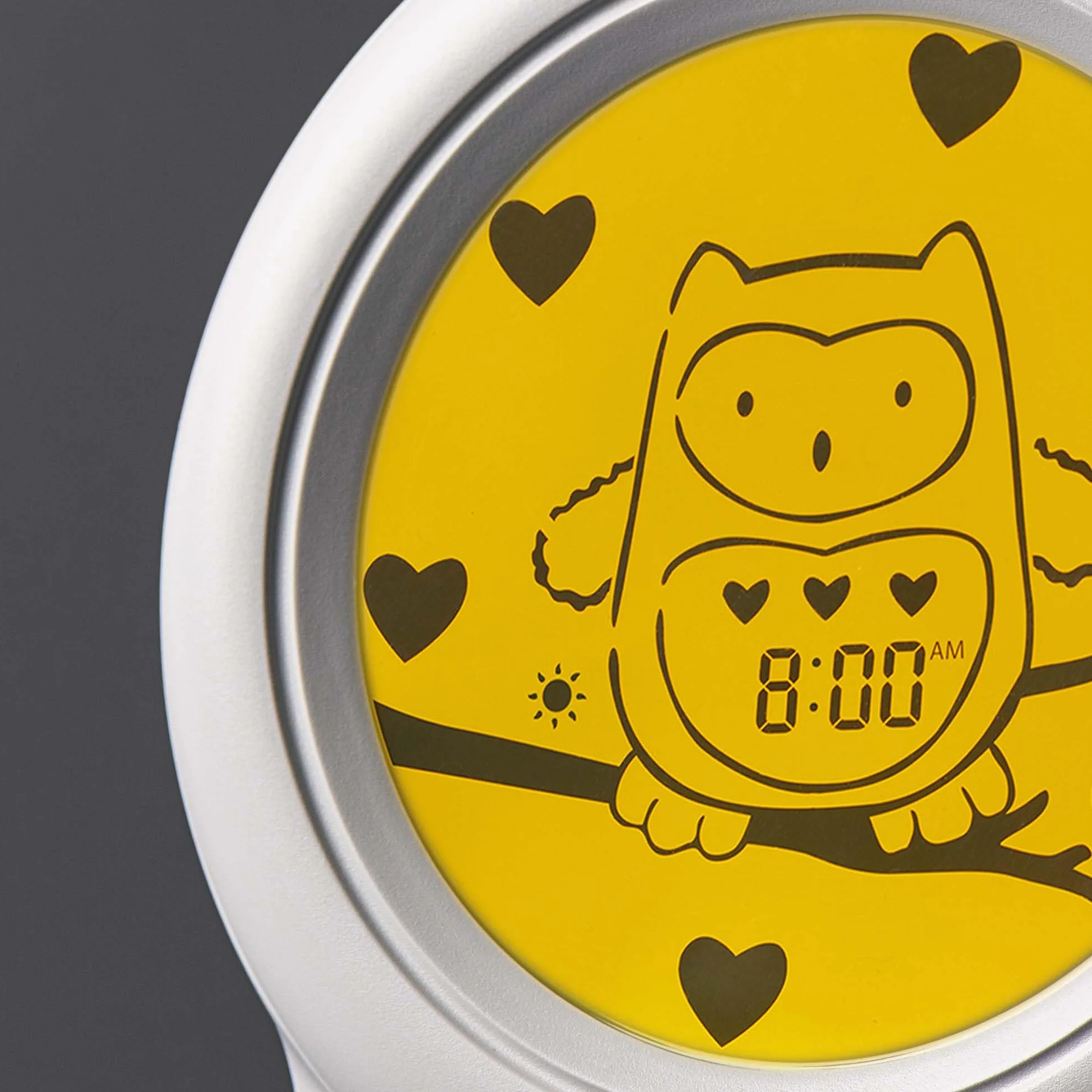 Tommee Tippee Groclock zegar i trener snu, budzik i lampka nocna dla małych dzieci, z portem USB