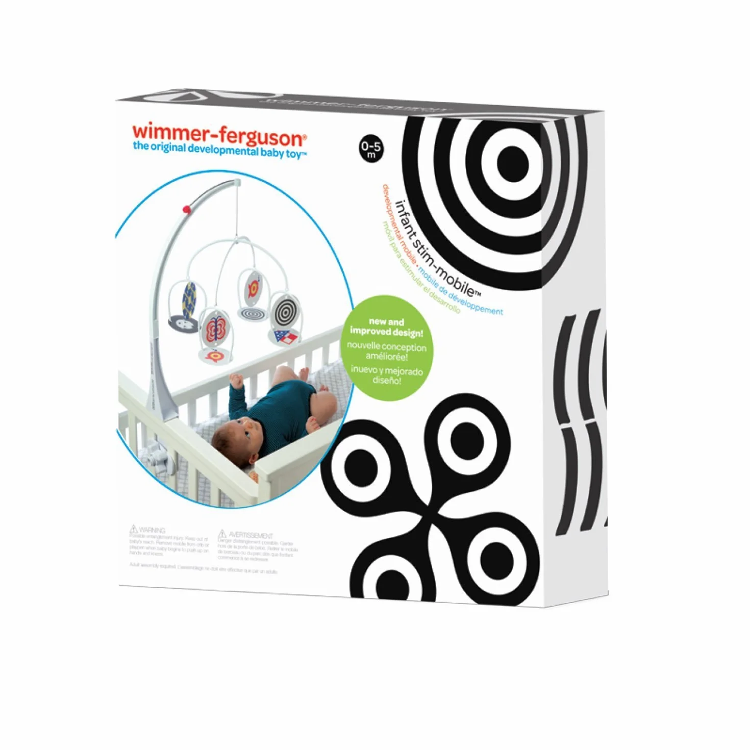 Manhattan Toy Wimmer-Ferguson stymulator dla niemowląt do łóżeczka