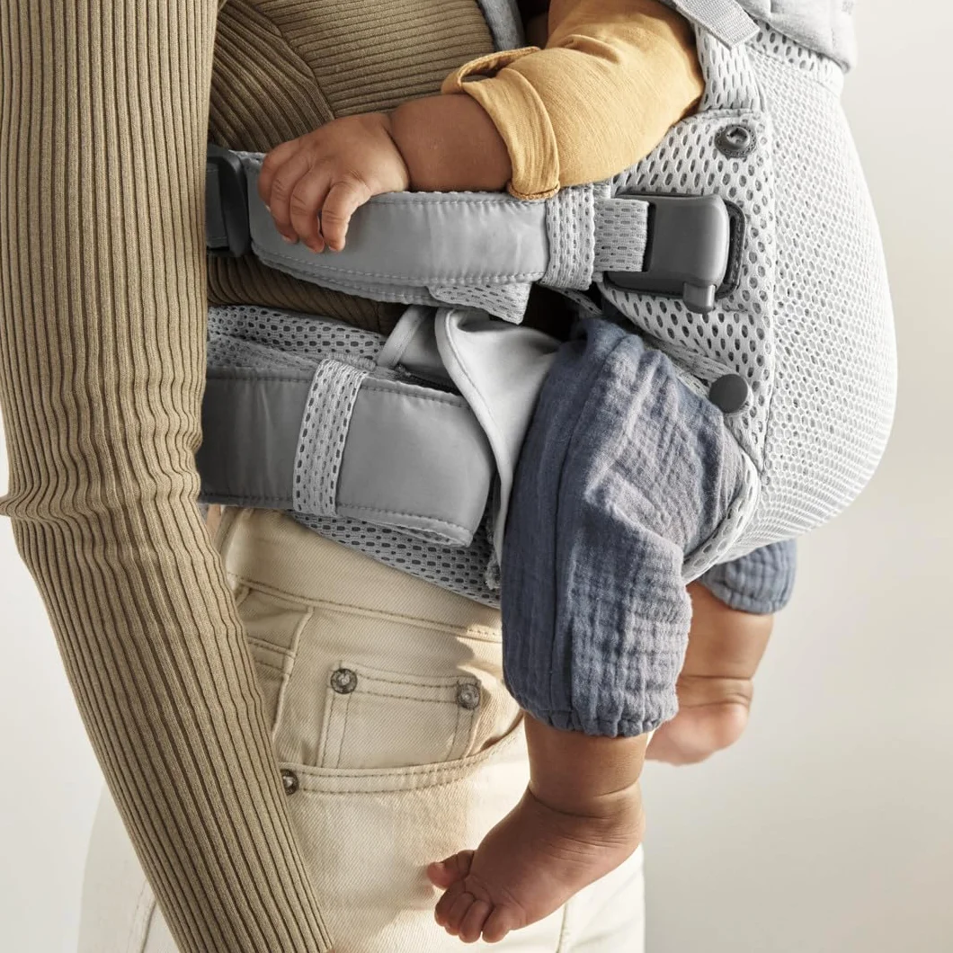 BABYBJÖRN Baby Carrier Harmony, 3D Mesh, Silver