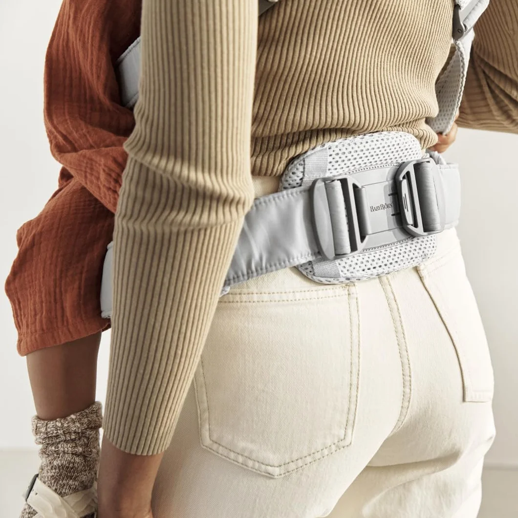 BABYBJÖRN Baby Carrier Harmony, 3D Mesh, Silver