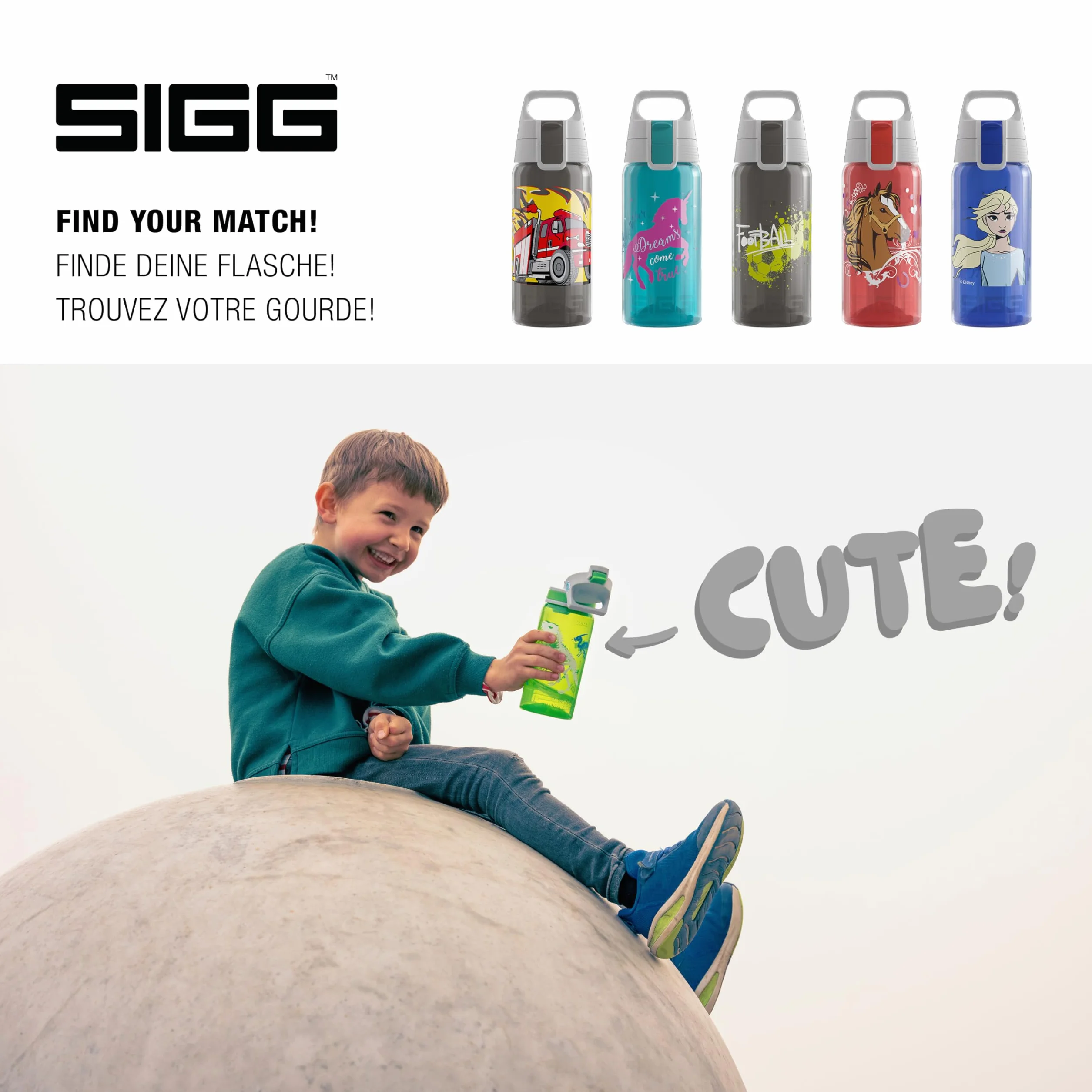 Sigg Viva One Butelka na Wodę, Wielokolorowy, 0.5 L
