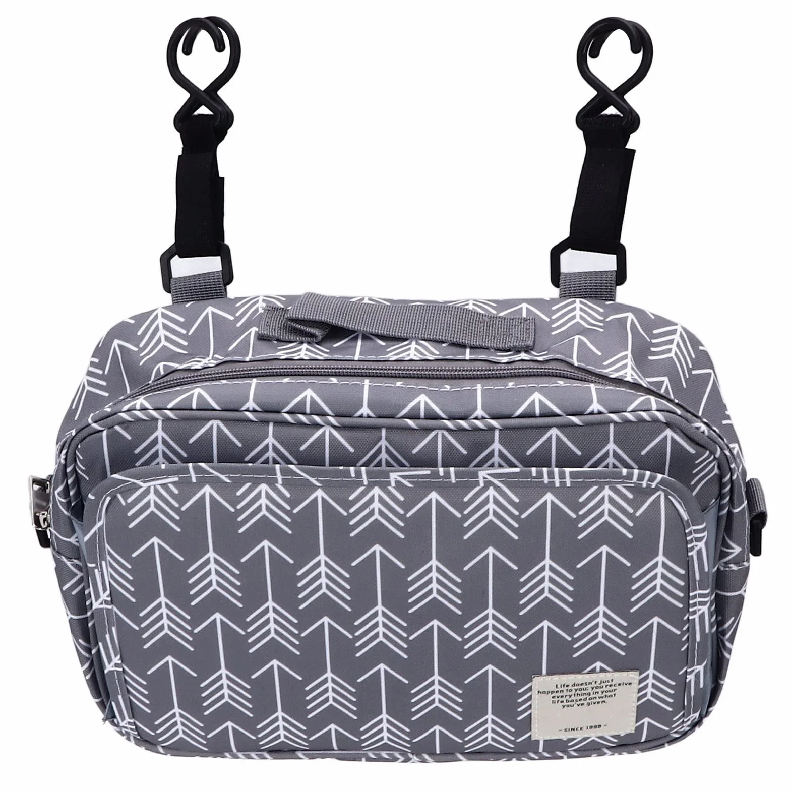 Torba na wózek dziecięcy, uporządkowane przechowywanie Torba na pieluchy dla niemowląt Duża pojemność Multi Pocket Design na krótkie wycieczki w podróży