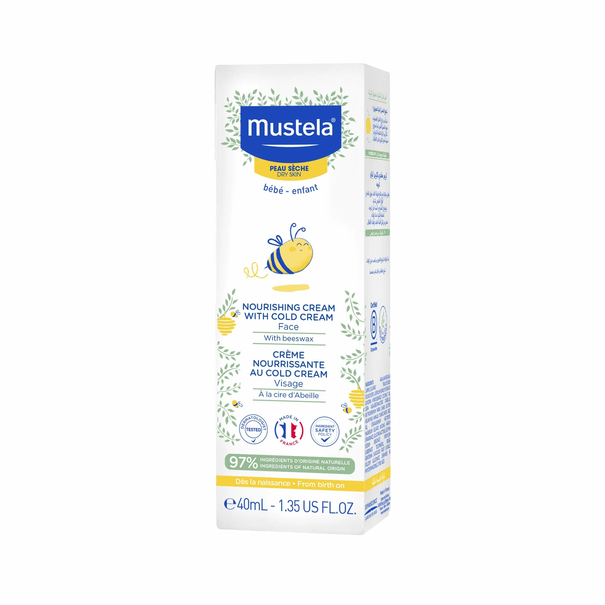 Mustela Baby Dry Skin Nutriting Cream Cold Cream 40 ml