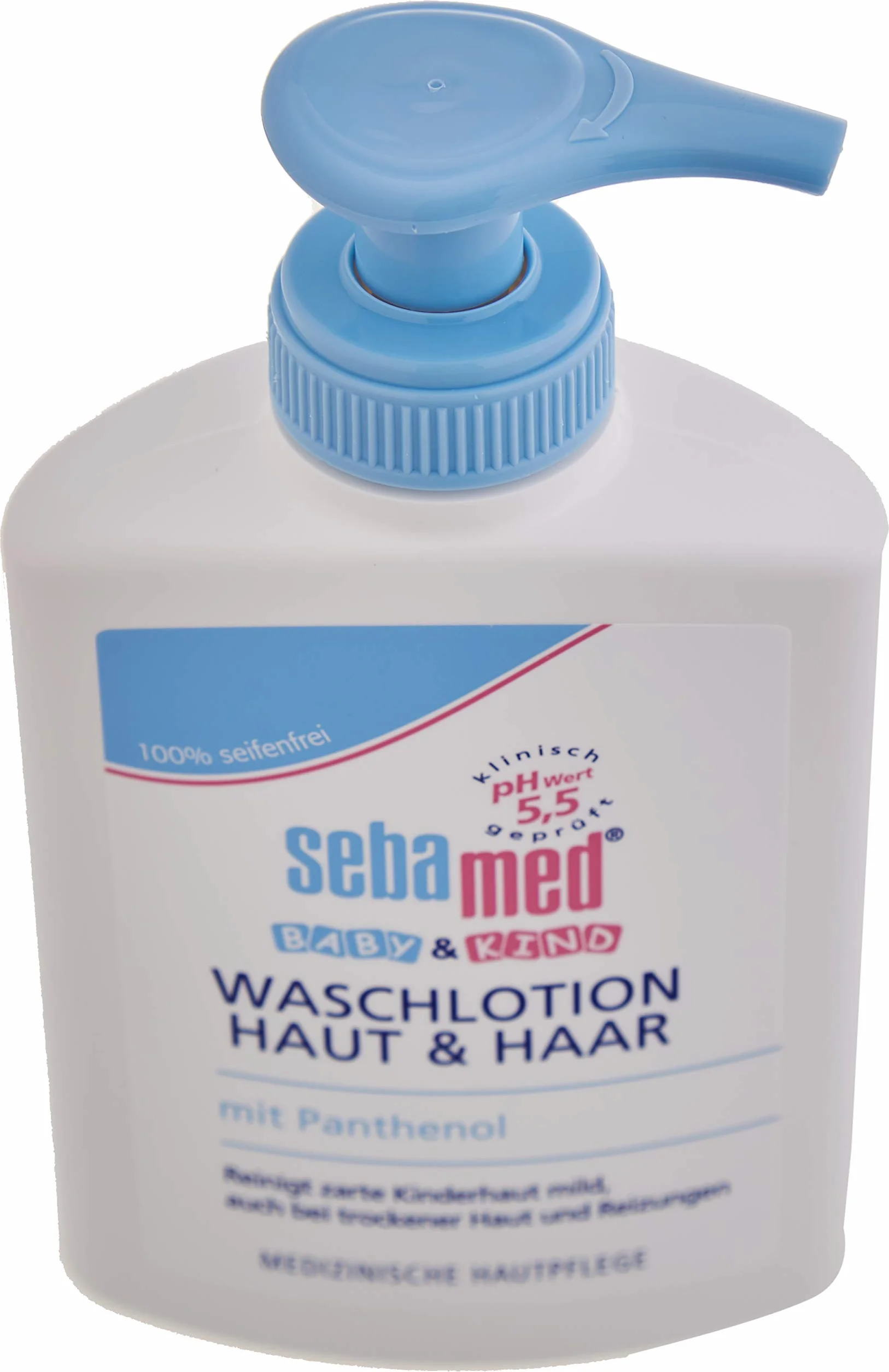Sebamed Balsam do mycia skóry i włosów dla niemowląt i dzieci, 3 sztuki, łagodnie oczyszcza delikatną skórę dziecka, również w przypadku suchej skóry i podrażnień, 200 ml (3 sztuki)