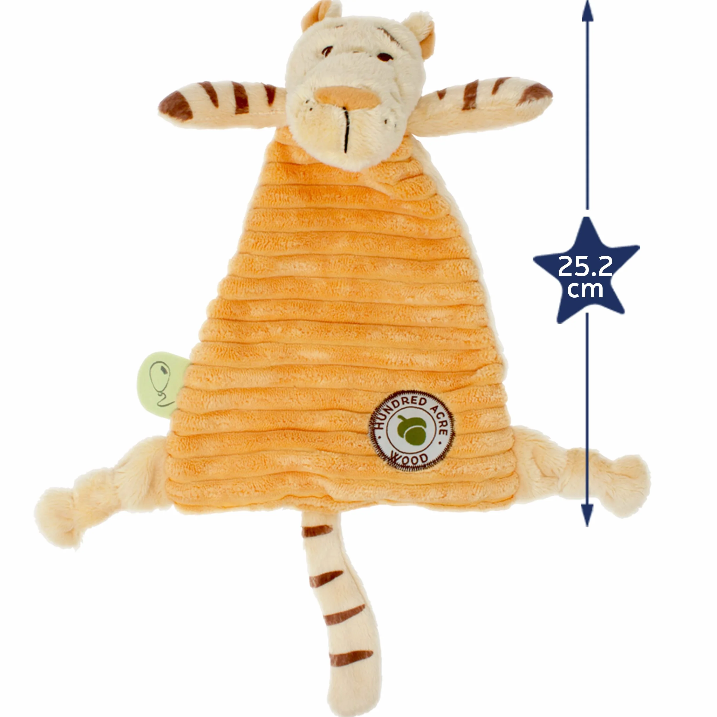 Rainbow Designs Tigger Comfort Blanket - Baby Comforter Present, Tigger Winnie the Pooh Friends From Hundred Acre Wood, Winnie The Pooh Blanket, Newborn Super Soft Gift