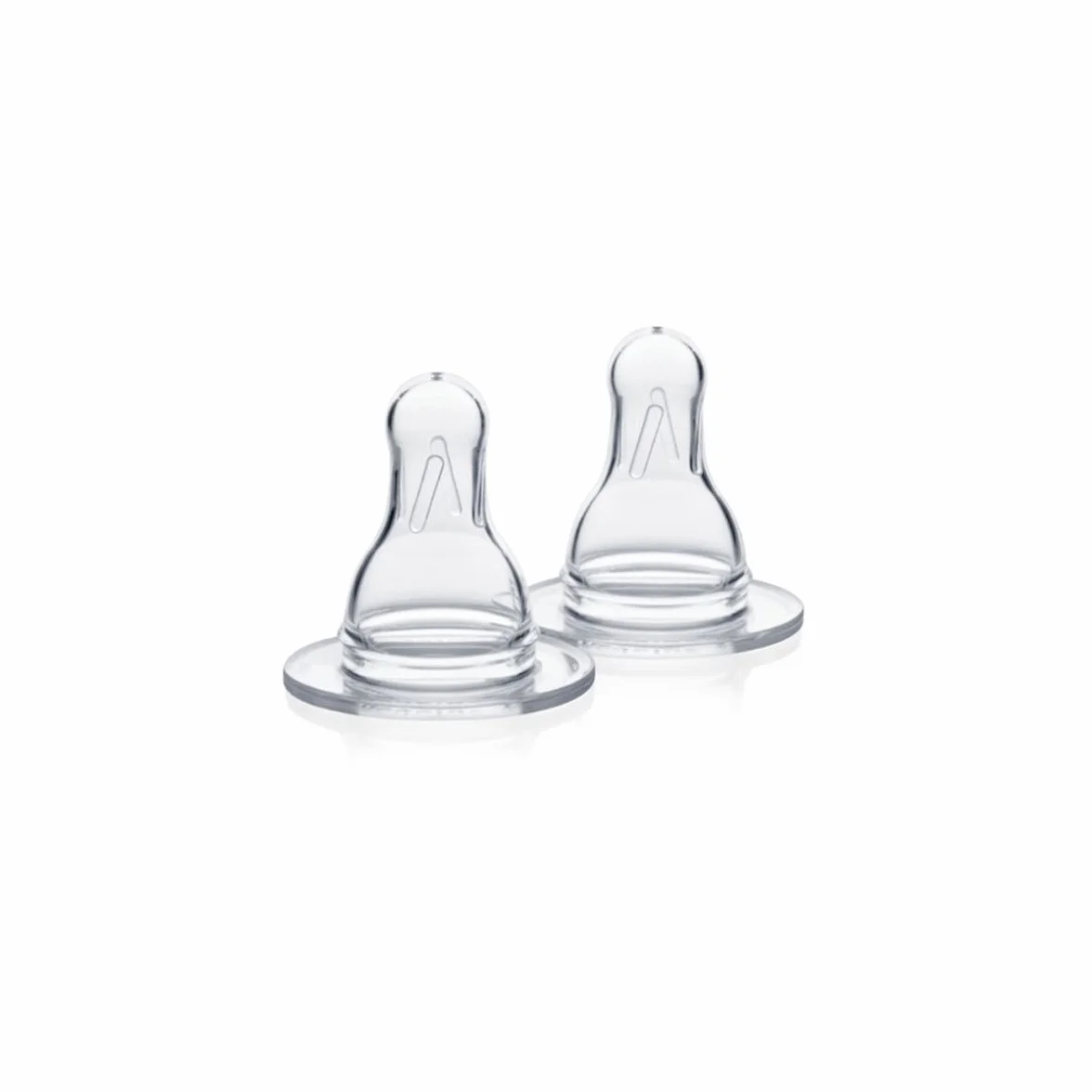 Medela Slow Flow Breast Milk Bottle Teats - Pack of 2 BPA- Spare Teats Made for Use with Medela Baby Bottles