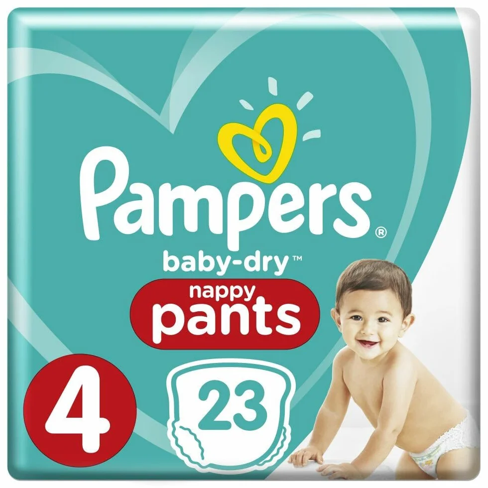 Pampers Easy Up – 22 sztuki – pieluchy dla niemowląt T4 8-15 kg