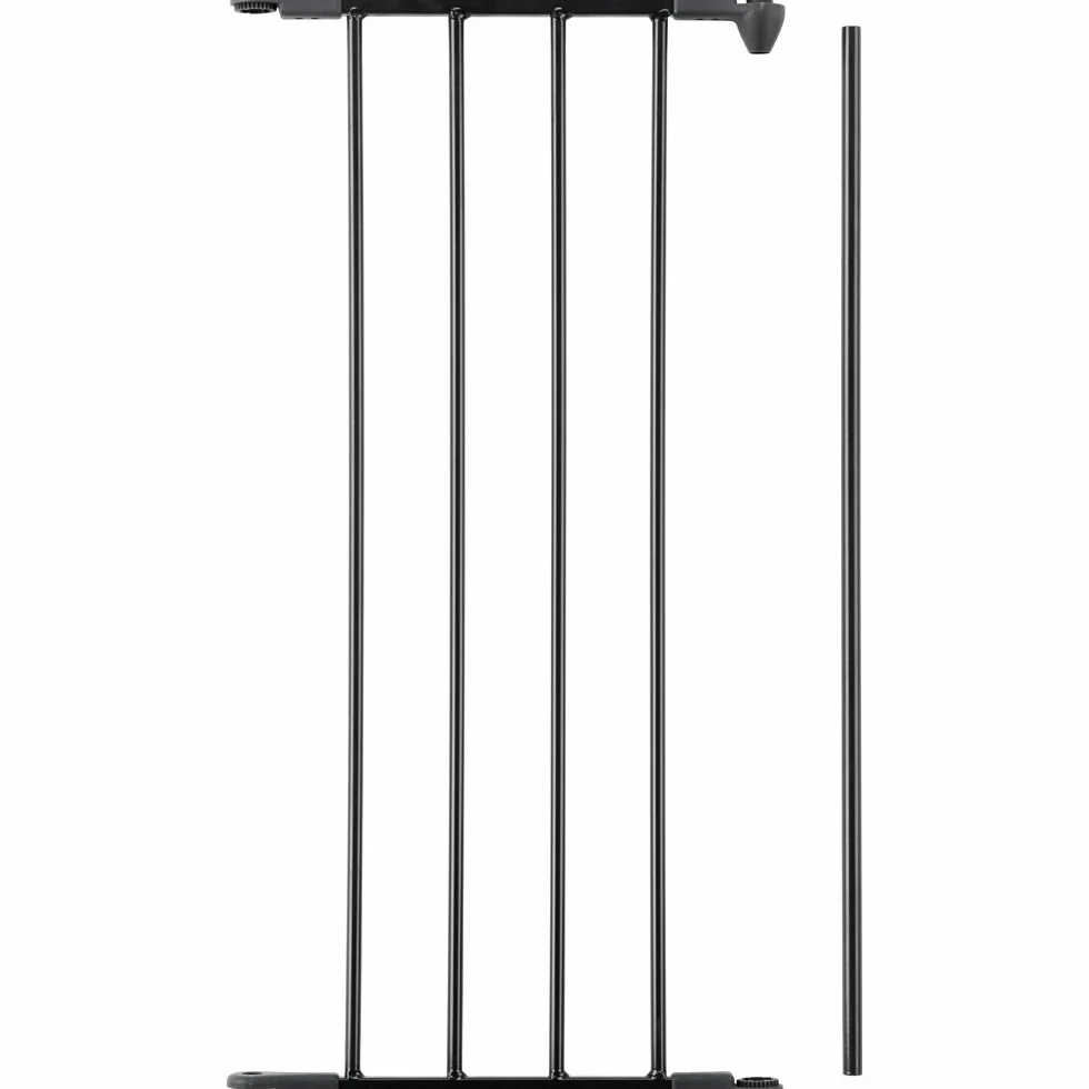 BabyDan Flex sekcja/przedłużenie, antracyt, 33 cm: do kratek ochronnych Flex M/L/XL/XXL oraz kojców Park-A-Kid i Square – wyprodukowano w Danii