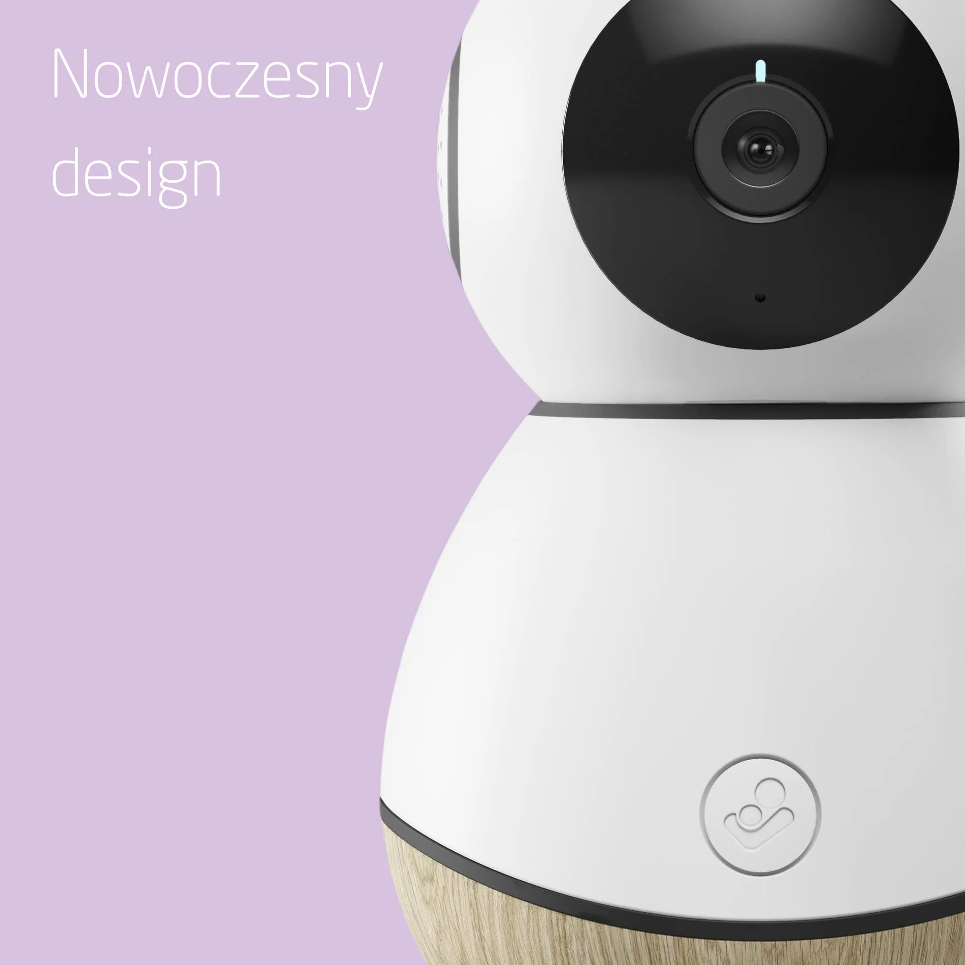 Maxi-Cosi Kamerka See, Elektroniczna niania z kamerą (1080p HD) i dźwiękiem, niania elektroniczna Wi-Fi, Transmisja na żywo, element Maxi-Cosi Connected Home - Kompatybilny z Alexą i Google Assistant