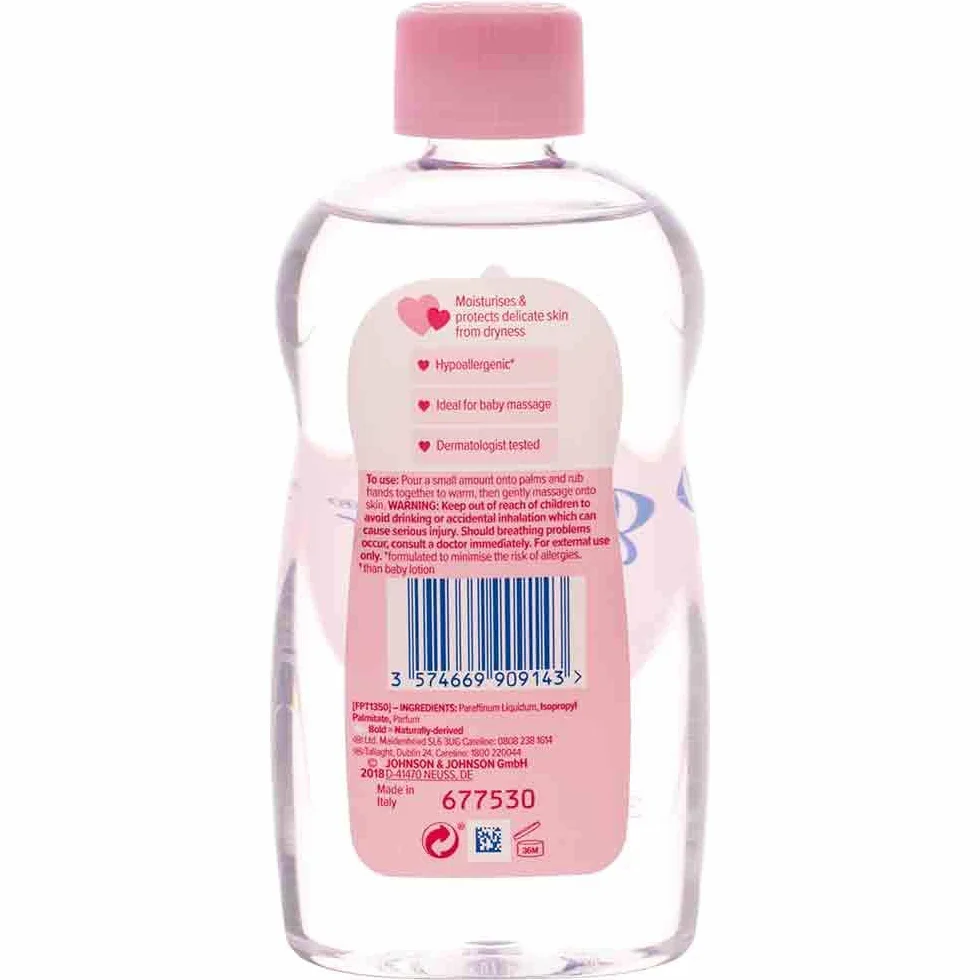 J&J Johnsons olejek dla niemowląt 300 ml