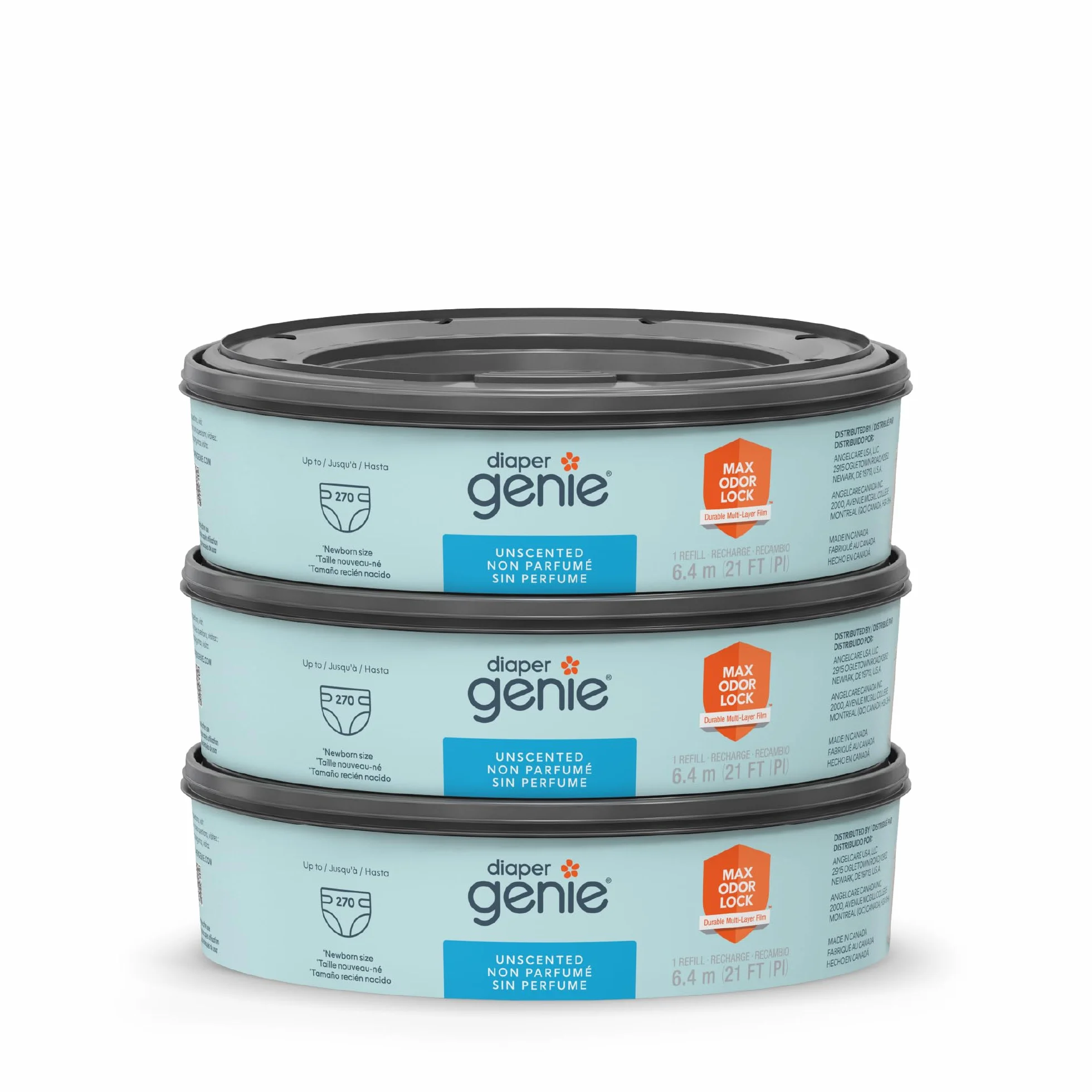 Playtex Diaper Genie zapasowy zestaw upominkowy - pieluchy 2160 - idealny do listy zakupów dla niemowląt...