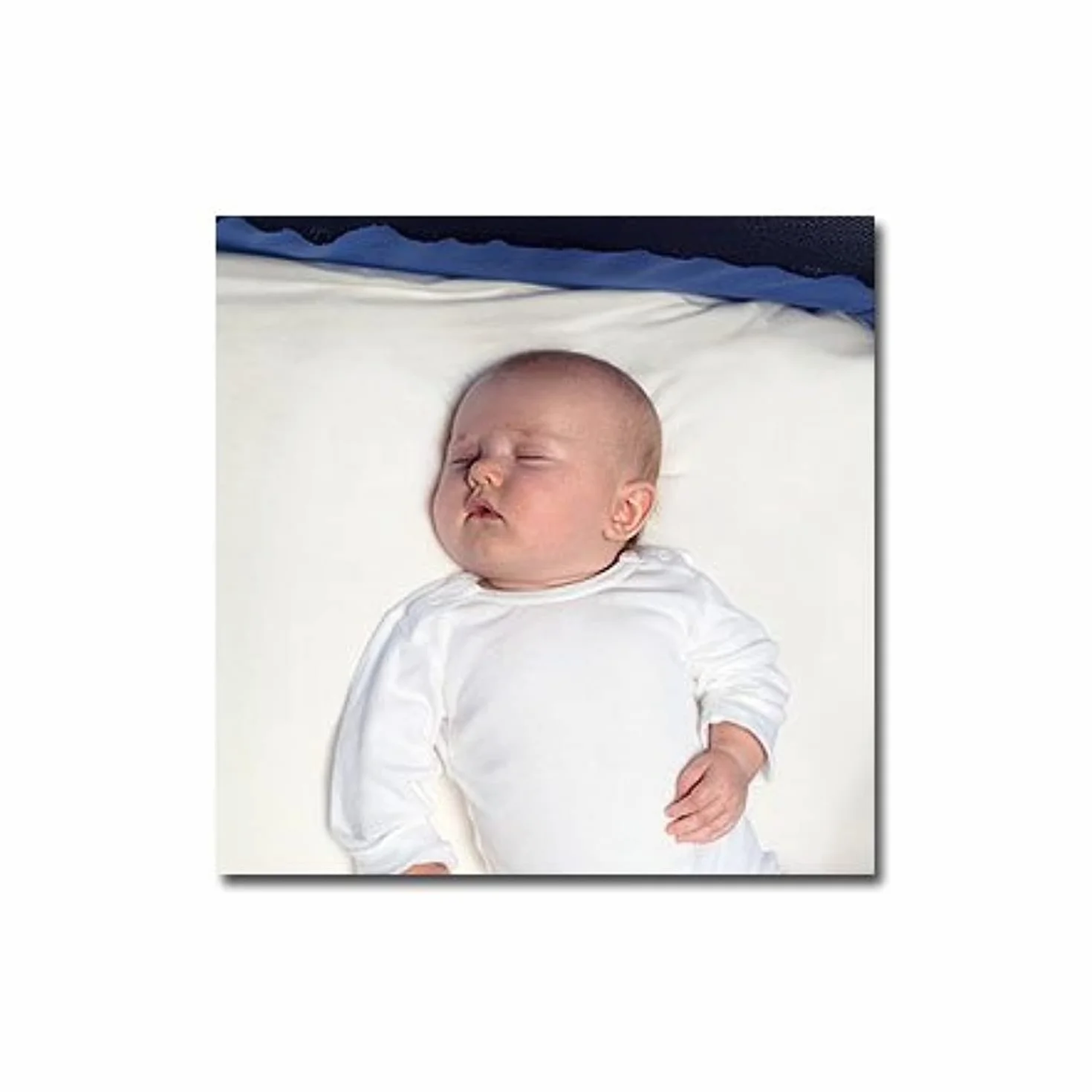 BabyBjörn Prześcieradło z gumką do łóżka podróżnego, białe, bio