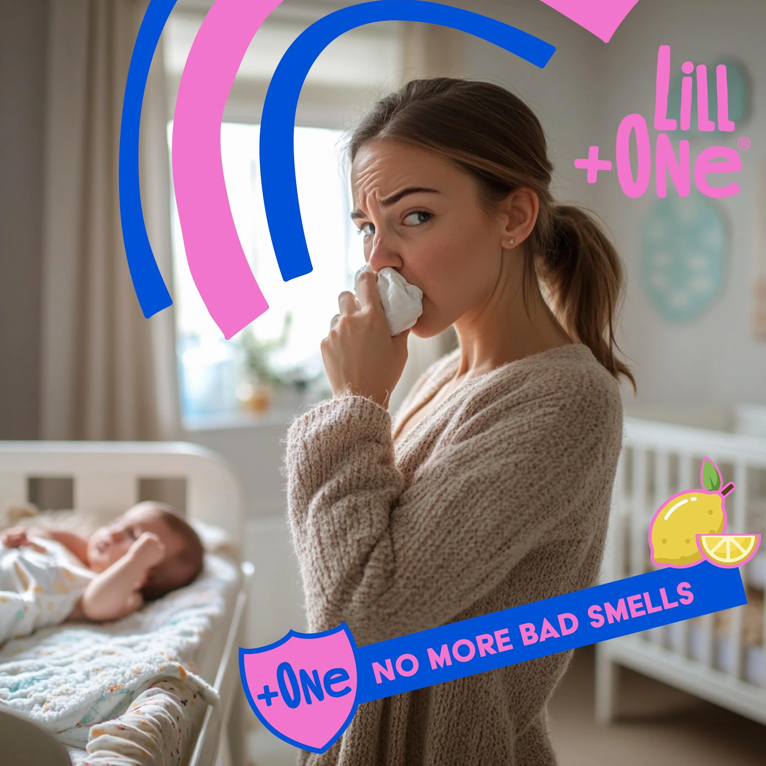 LillOne 3 bardzo długich 7-warstwowych wkładów do kosza na pieluchy - kompatybilne z Angelcare Tommee Tippee Twist & Click Simplee Tec LitterLocker - Opakowanie z 3 wkładami