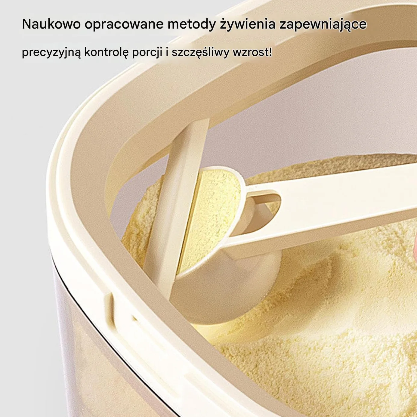 Podróżny Dozownik Do Mleka Modyfikowanego - Magnetyczny Pyłoszczelny Przechowalnik Z Miarką,Pojemnik Na Mleko Modyfikowane Do Podróży, Przekąsek Cukierków Owoców Zbóż