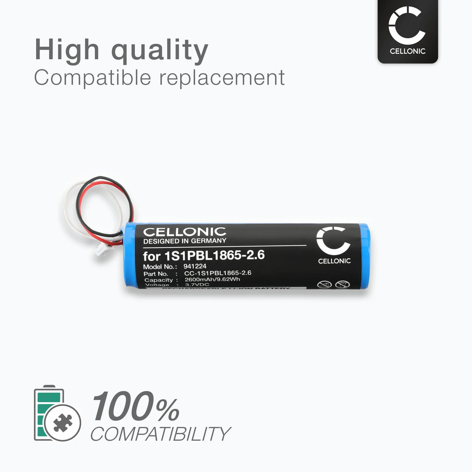 CELLONIC, Bateria do niani kompatybilna z Philips Avent SCD833, Avent SCD835, Avent SCD831 (2600mAh)