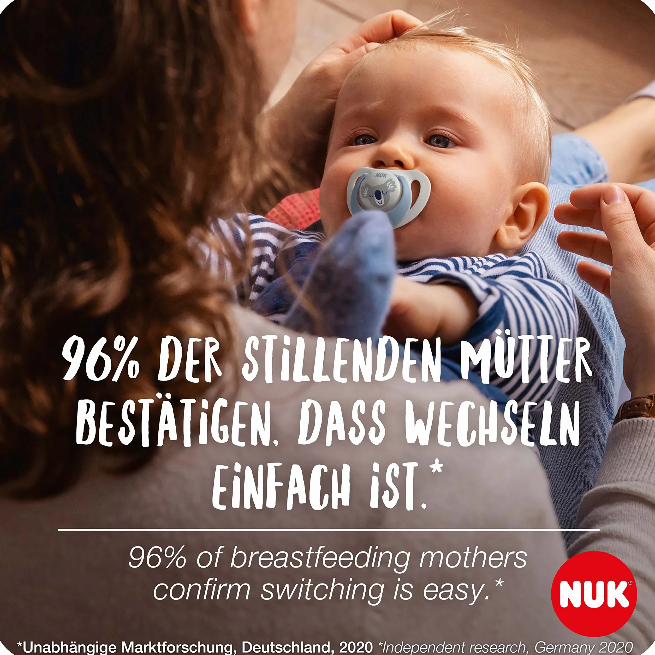 NUK Smoczek dla niemowląt Star Day & Night, 18-36 miesięcy, uspokaja 99% dzieci, silikonowy smoczek bez BPA, z efektem świetlnym ułatwiającym znalezienie w ciemności, krokodyl, 4 sztuki
