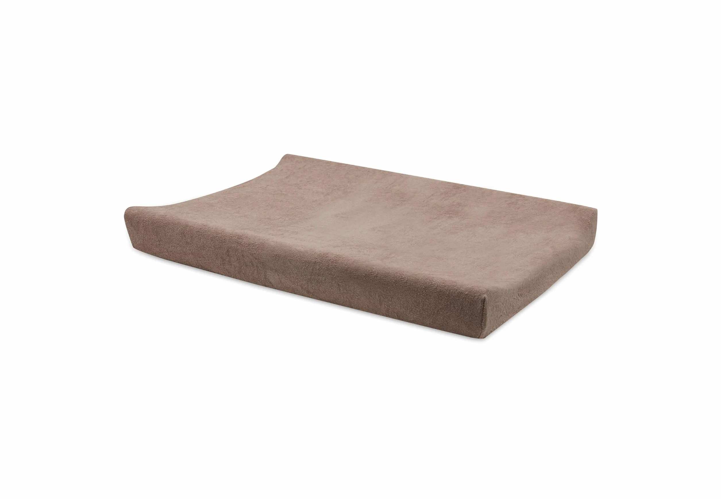 Jollein Poszewka na przewijak frotte – mleczna kawa/kość słoniowa – 2 sztuki – 50 x 70 cm – 85% bawełna, 15% poliester – certyfikat Öko-Tex – poszewka na poduszkę do przewijania