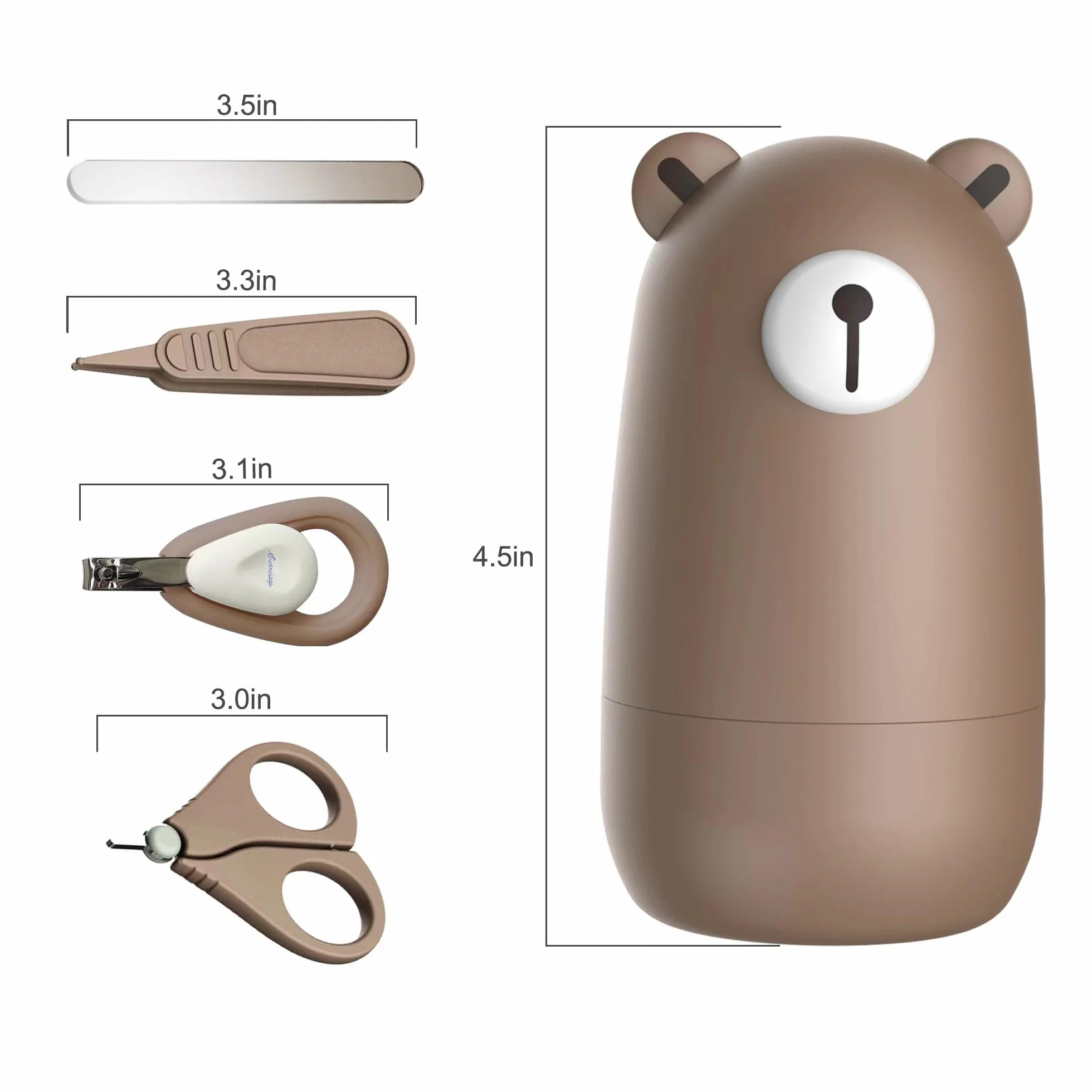 Zestaw upominkowy do pielęgnacji niemowląt dla nowych rodziców i dzieci (Blue Bear)