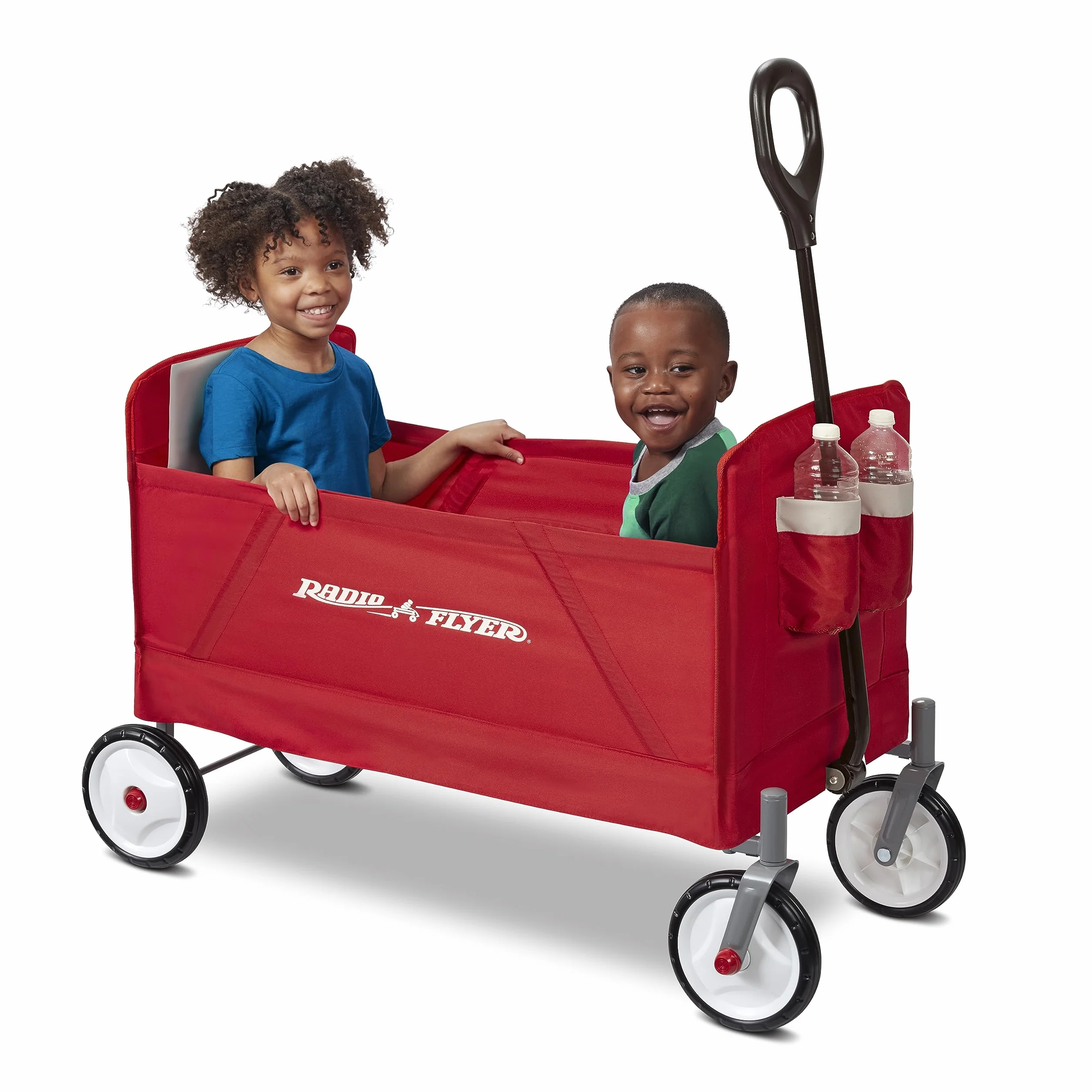 Radio Flyer 3956A EZ wózek składany dla dzieci, ogród i wózek towarowy, wiek 1,5 +