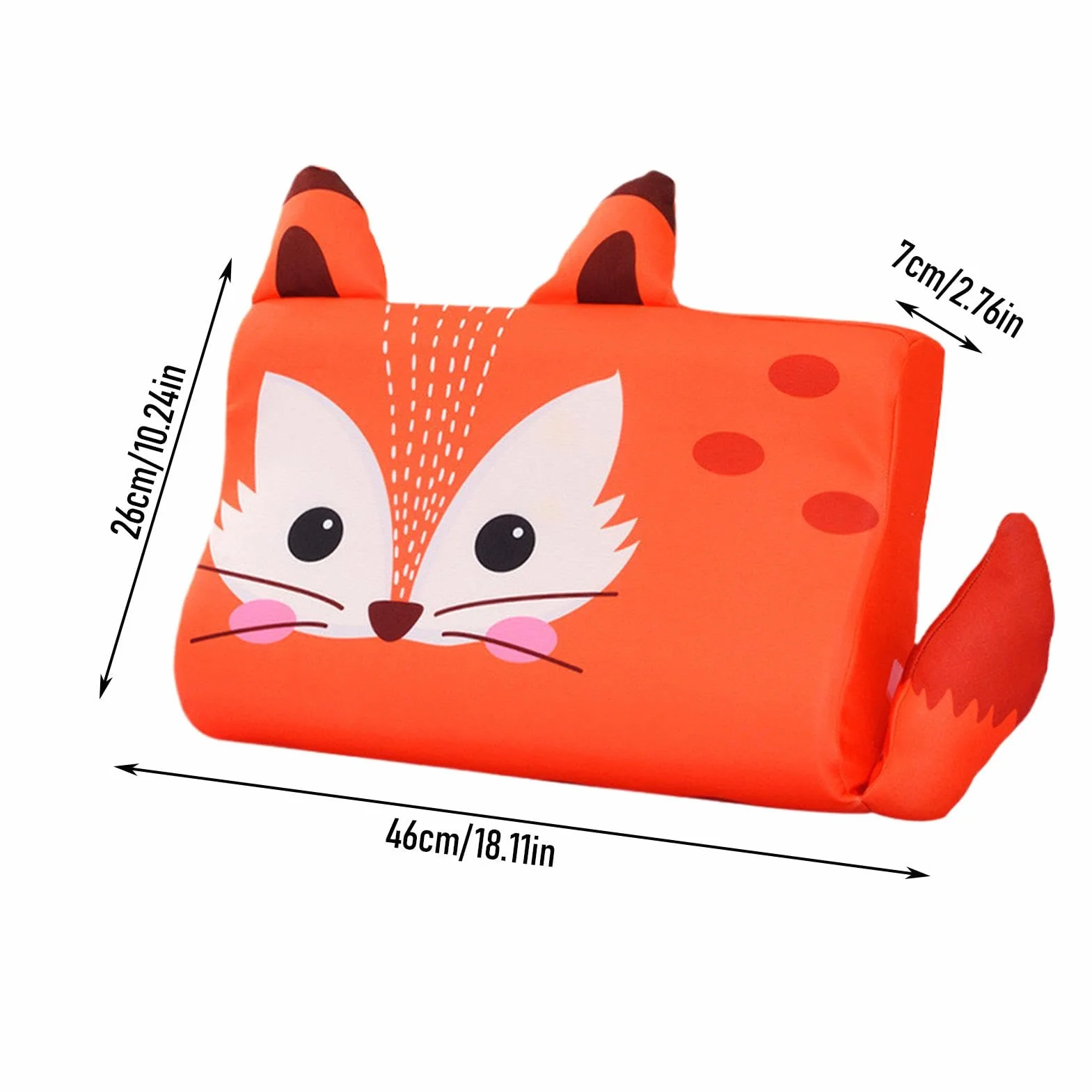 Animal Design Poduszka do spania dla dzieci, Wsparcie szyjne Ergonomiczna poduszka chłodząca, Oddychająca poduszka podróżna na łóżko dla chłopców i dziewcząt, Idealna do spania, Poduszki dla