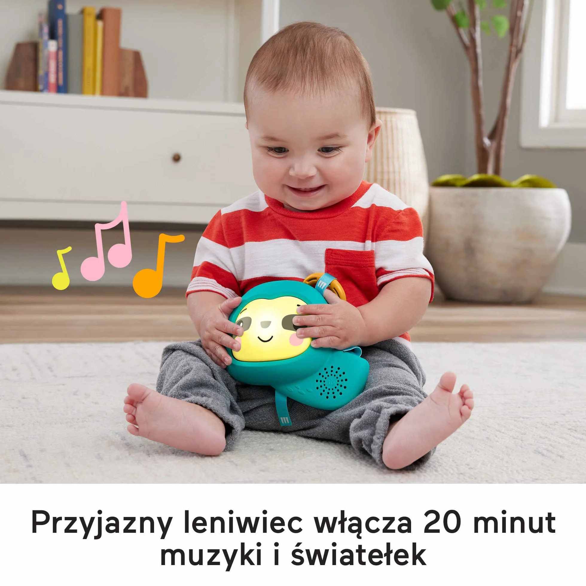 Fisher-Price Mata edukacyjna 3 w 1 Las tropikalny Mata do zabawy na brzuszku z 5 zabawkami sensorycznymi, światełkami, dźwiękami i łukiem do dostosowania, od noworodka po starsze dziecko, HJW08