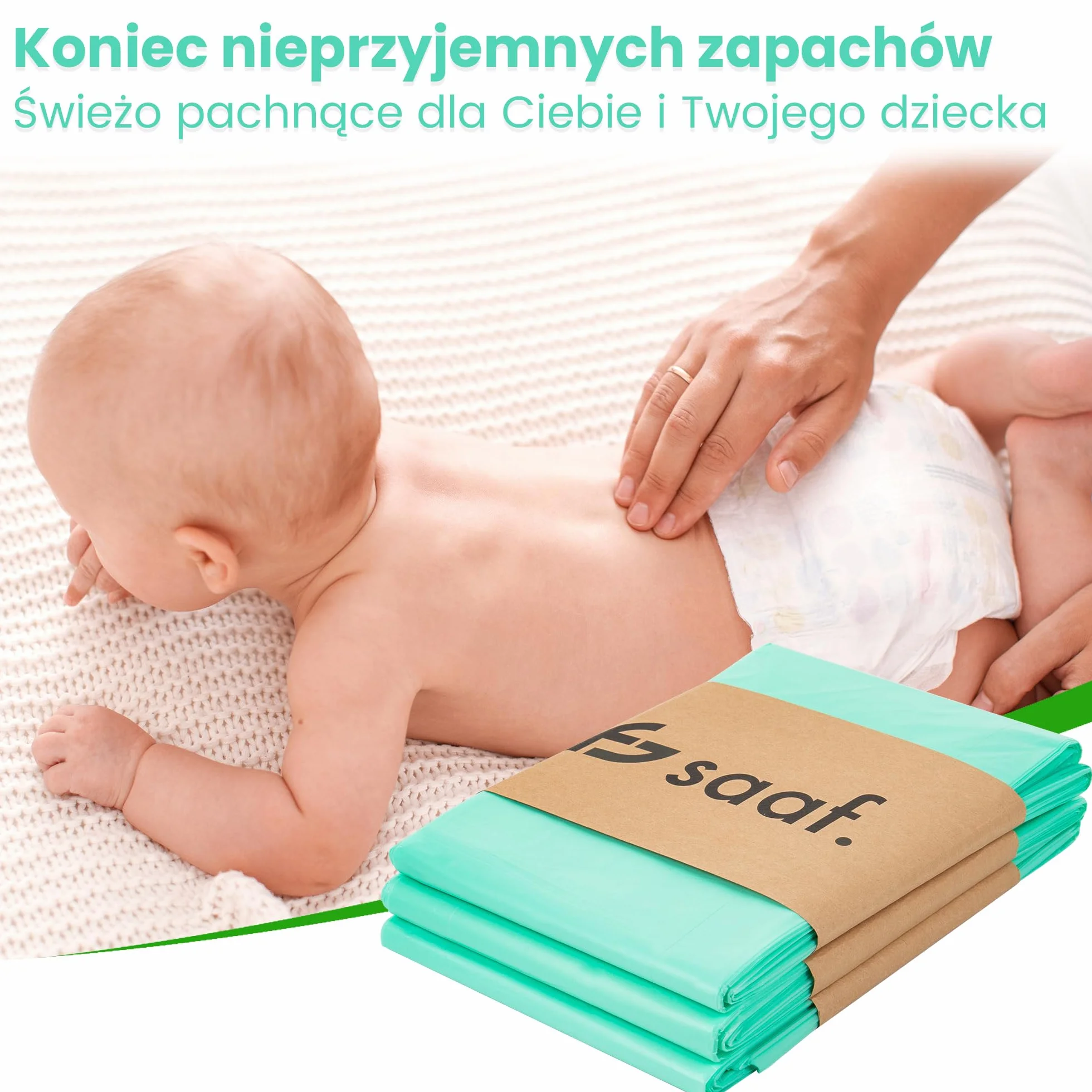 Pojemnik na pieluchy wkład pasujący do Korbell - 6 sztuk - 15/16 litrów - pachnący wkład uzupełniający