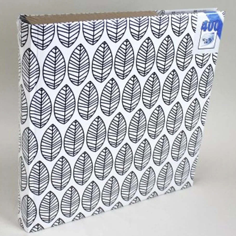 Hama Książkowy album fotograficzny "Jumbo La Fleur" (na wklejki, czarne kartki, maks. 400 zdjęć 10x15 cm, rozmiar albumu 30x30cm, pergaminowe przekładki) czarno-biały
