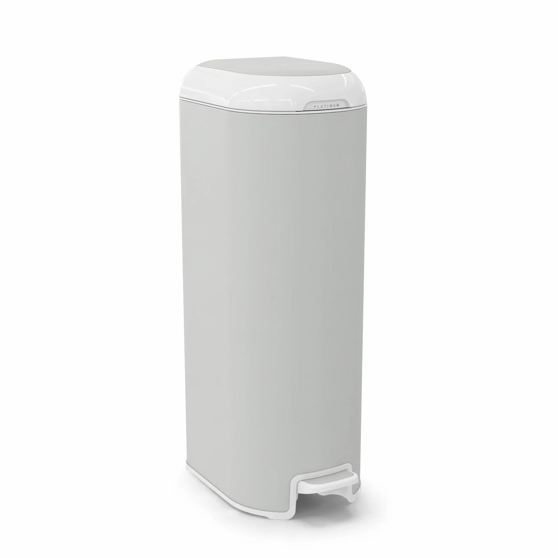 Diaper Genie Diaper Genie Platinum szary kosz na pieluchy z 1 wkładem Easy Roll 18 worków