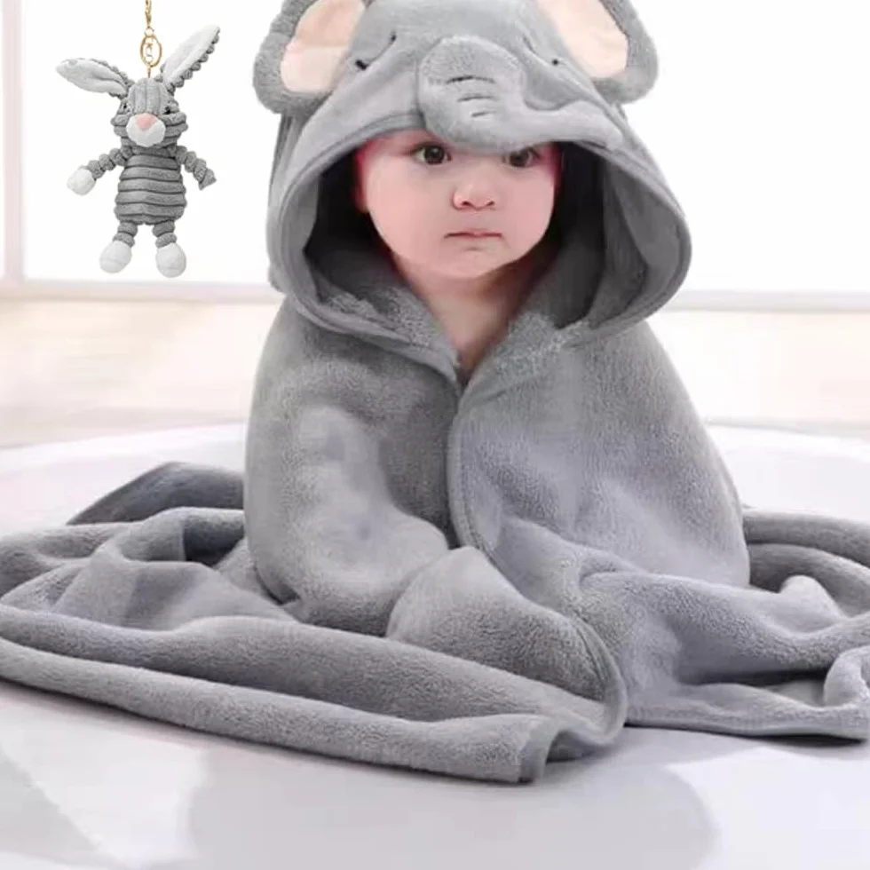 Prezent dla noworodka, prezent z okazji narodzin dziecka, 7 w 1, zestaw upominkowy z kocami dziecięcymi, skarpetkami, pudełkami prezentowymi, kosze dla niemowląt, chusta trójkątna, pluszowe zwierzątka