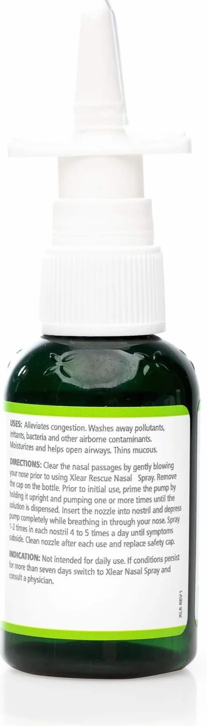 Xlear Rescue Naturalny spray do nosa z ksylitolem, oregano i drzewem herbacianym (1 szt.)