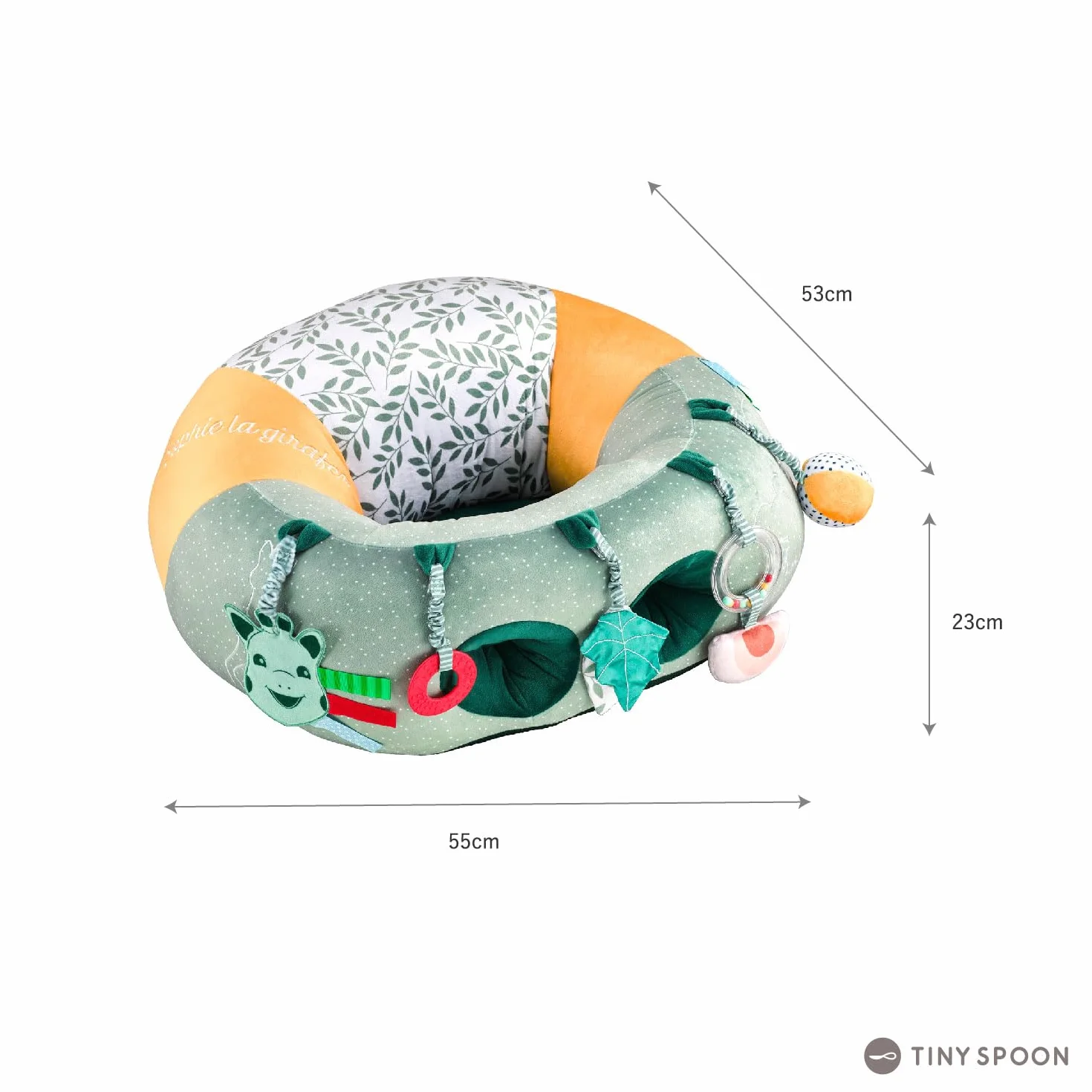 Sophie The Giraffe Baby Seat & Play: Przytulny fotelik dla dziecka z wbudowanymi przygodami