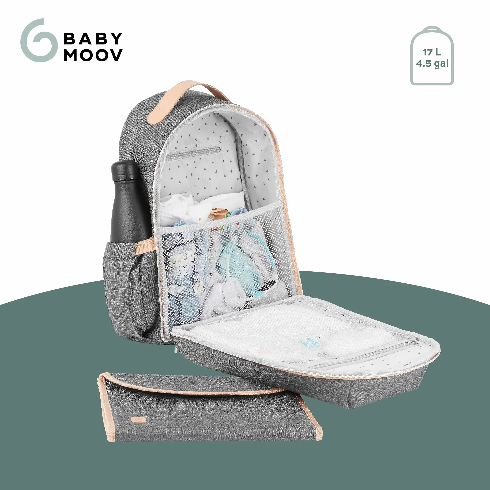 Babymoov Plecak do przewijania Le Pyla Smokey