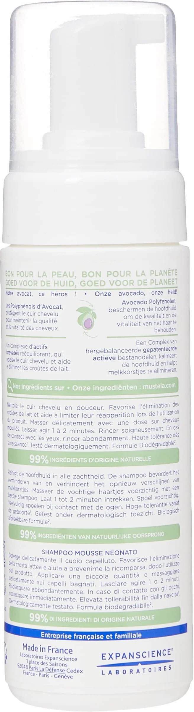Mustela Szampon Mousse 2019-150 g