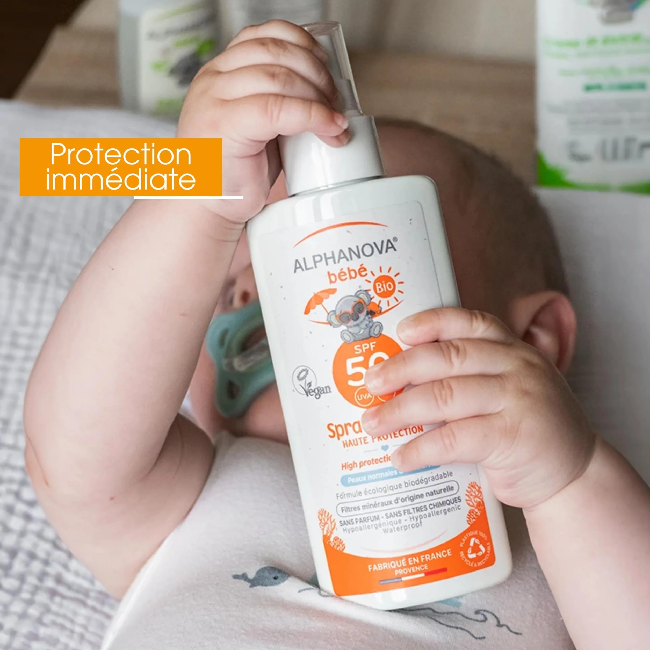 Alphanova Baby Sun Spray SPF 50 125 g