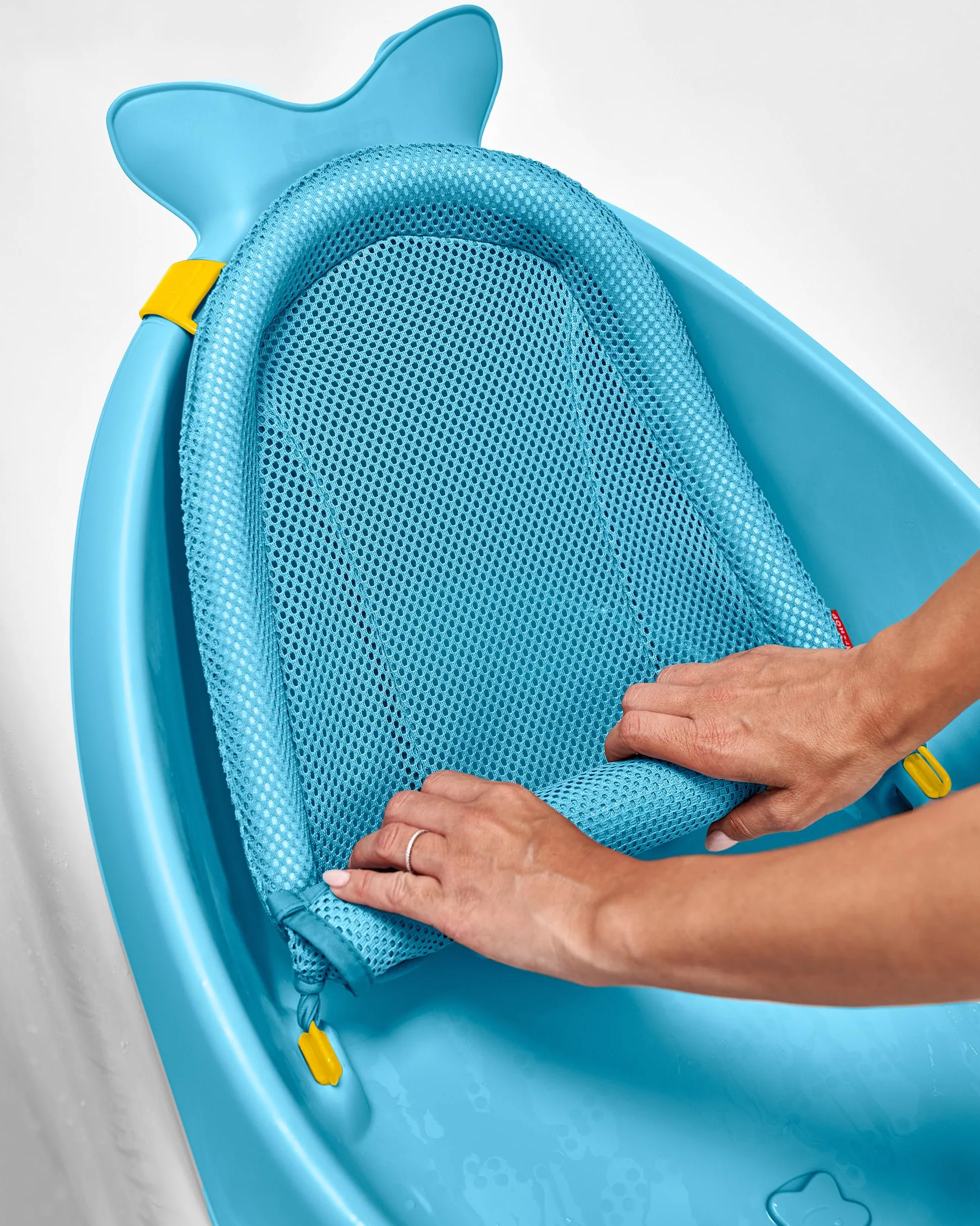 Skip Hop 235465 Moby Smart Sling 3-Stage Baby Bath Tub, Blue