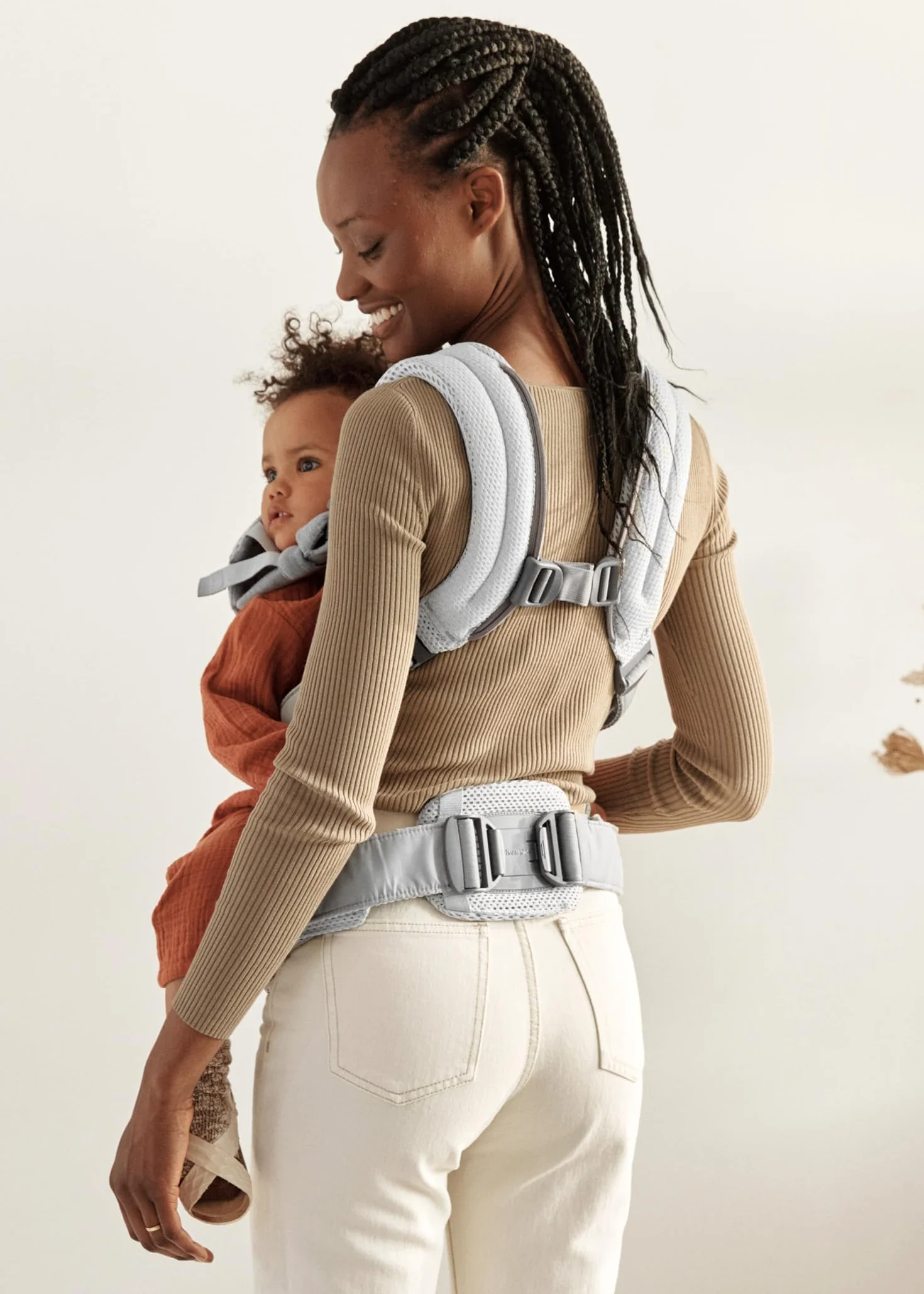 BABYBJÖRN Baby Carrier Harmony, 3D Mesh, Silver