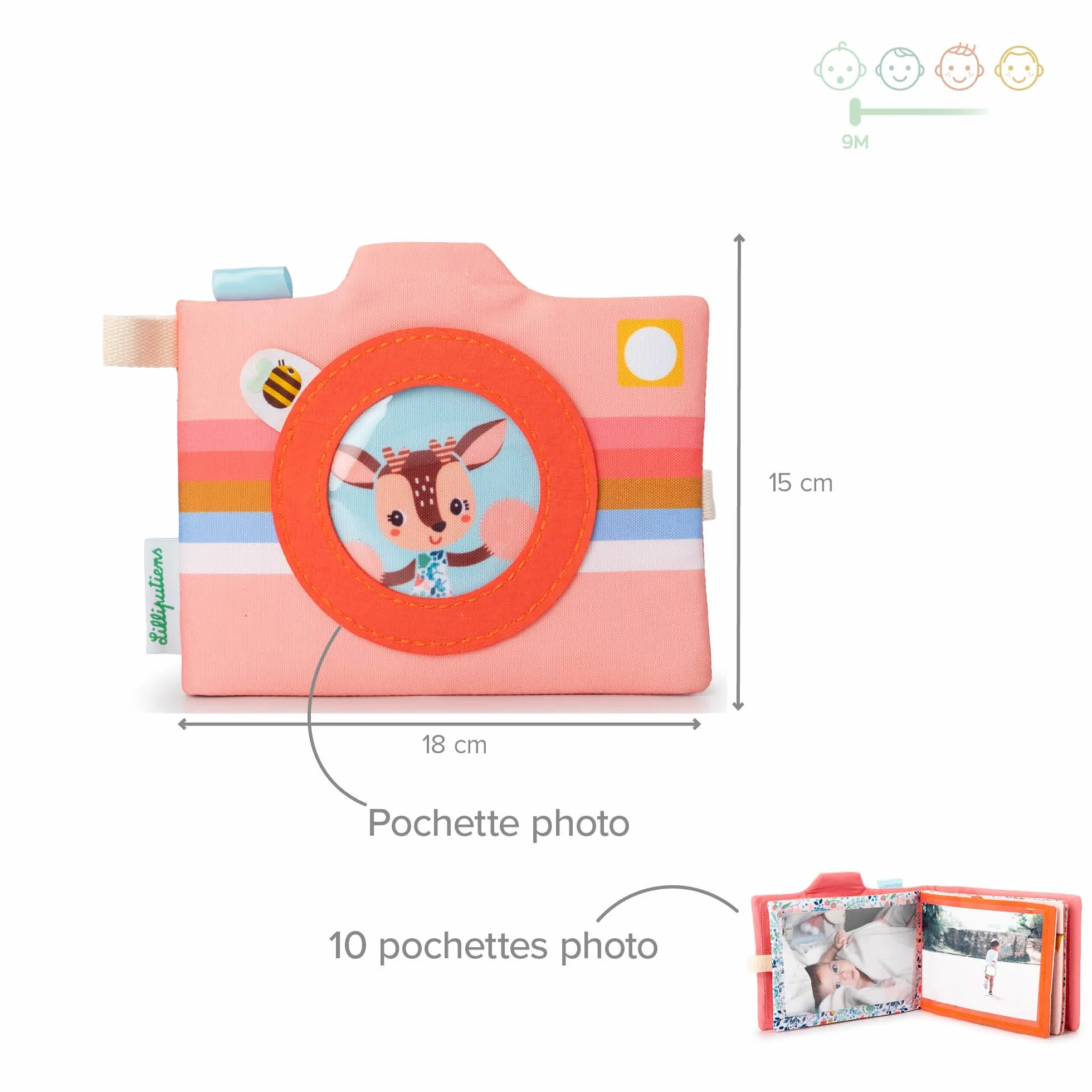 Album fotograficzny dla dzieci Stella Lilliputiens