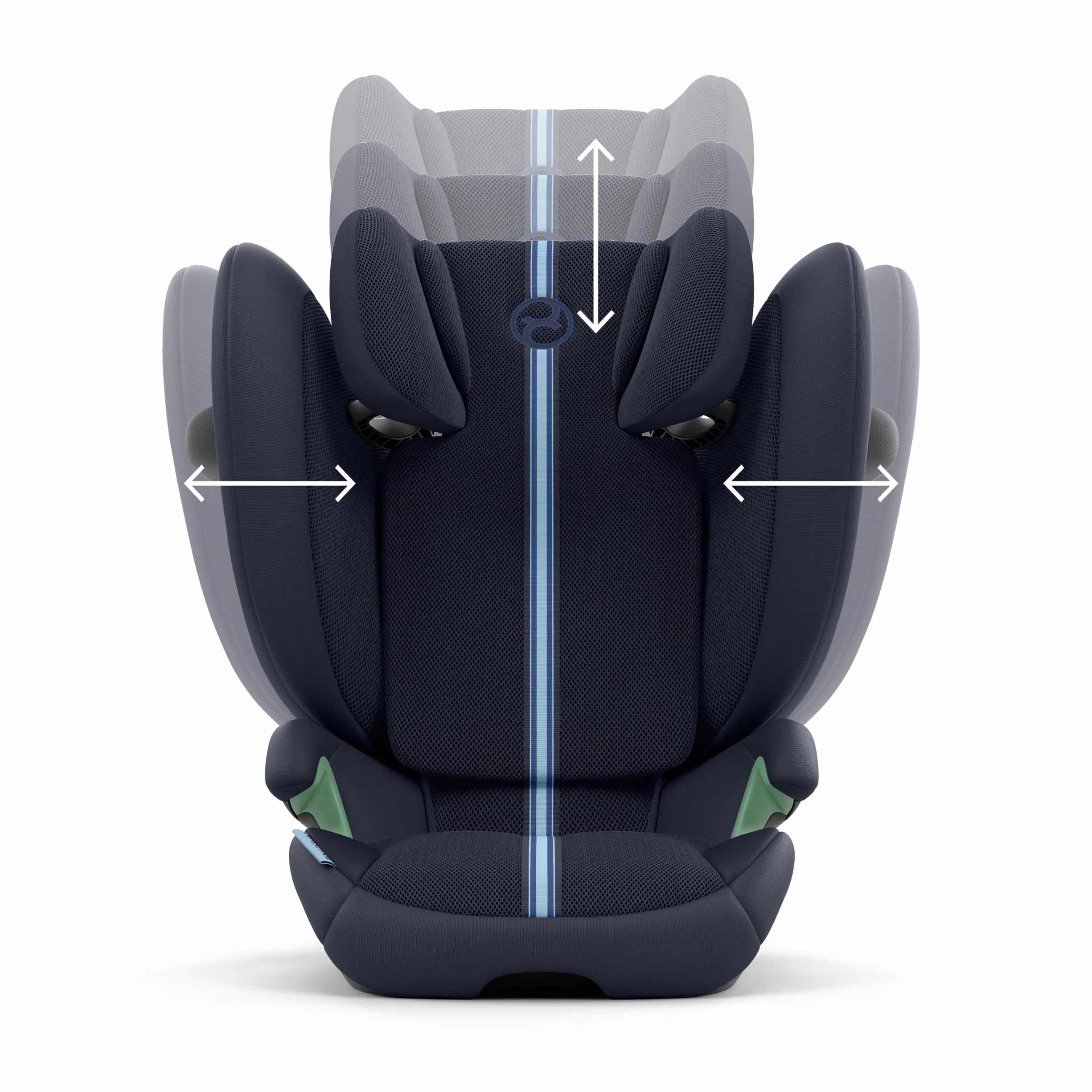 Cybex Solution G2 Plus/Ocean Blue-navy blue PU1, Ocean Blue, Plus, Solution G2