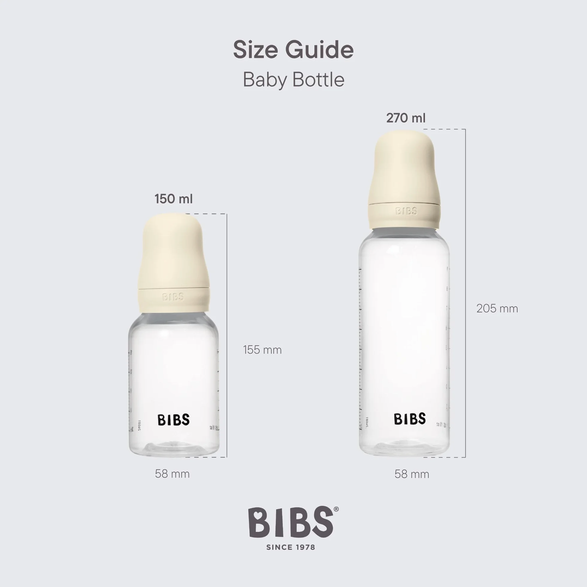 Butelka Bibs o pojemności 150 ml z silikonowym smoczkiem, funkcja antykolkowa, bez BPA, okrągły smoczek, powolny przepływ, odpowiednia dla noworodków - Sage