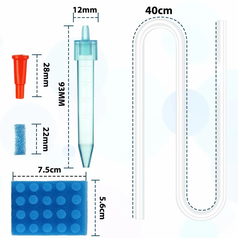 Aolso Aspirator do wydzieliny z nosa, aspirator do nosa dla dzieci, z 40 dodatkowymi filtrami higienicznymi, miękkimi silikonowymi końcówkami, do wielokrotnego napełniania, dla dzieci od 0 miesiąca